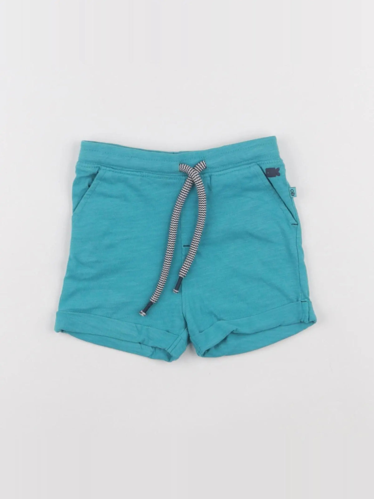 Obaïbi - short bleu - 18 mois