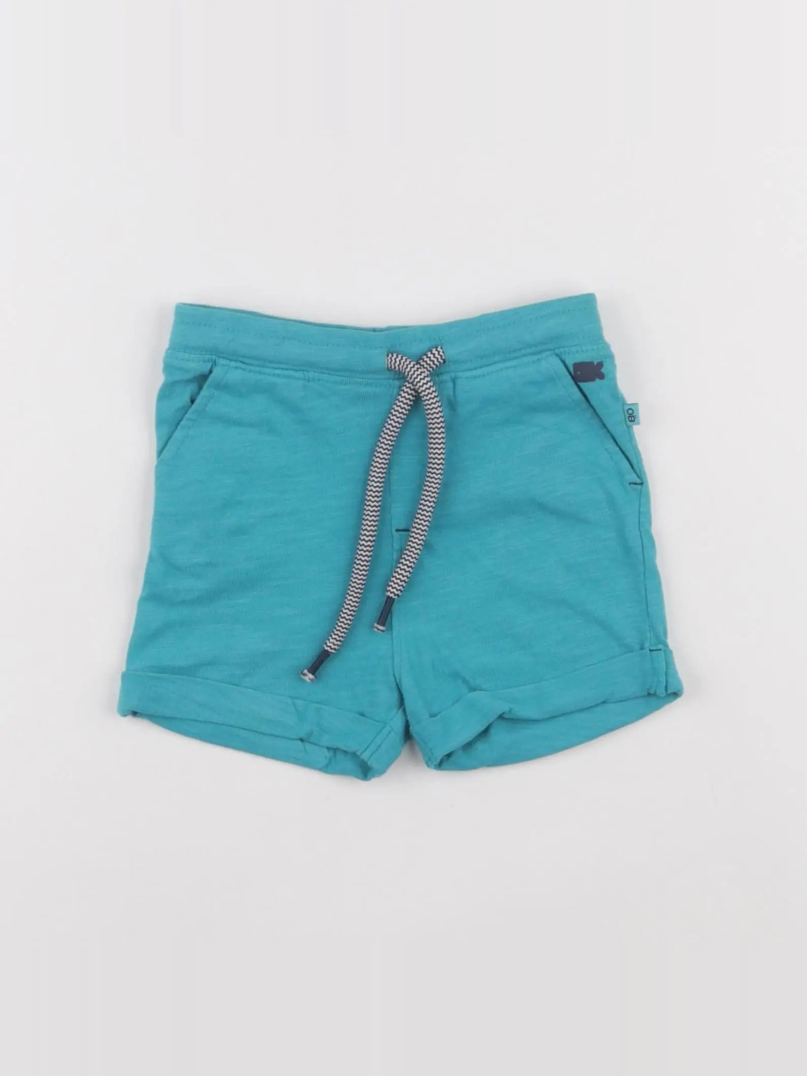 Obaïbi - short bleu - 18 mois