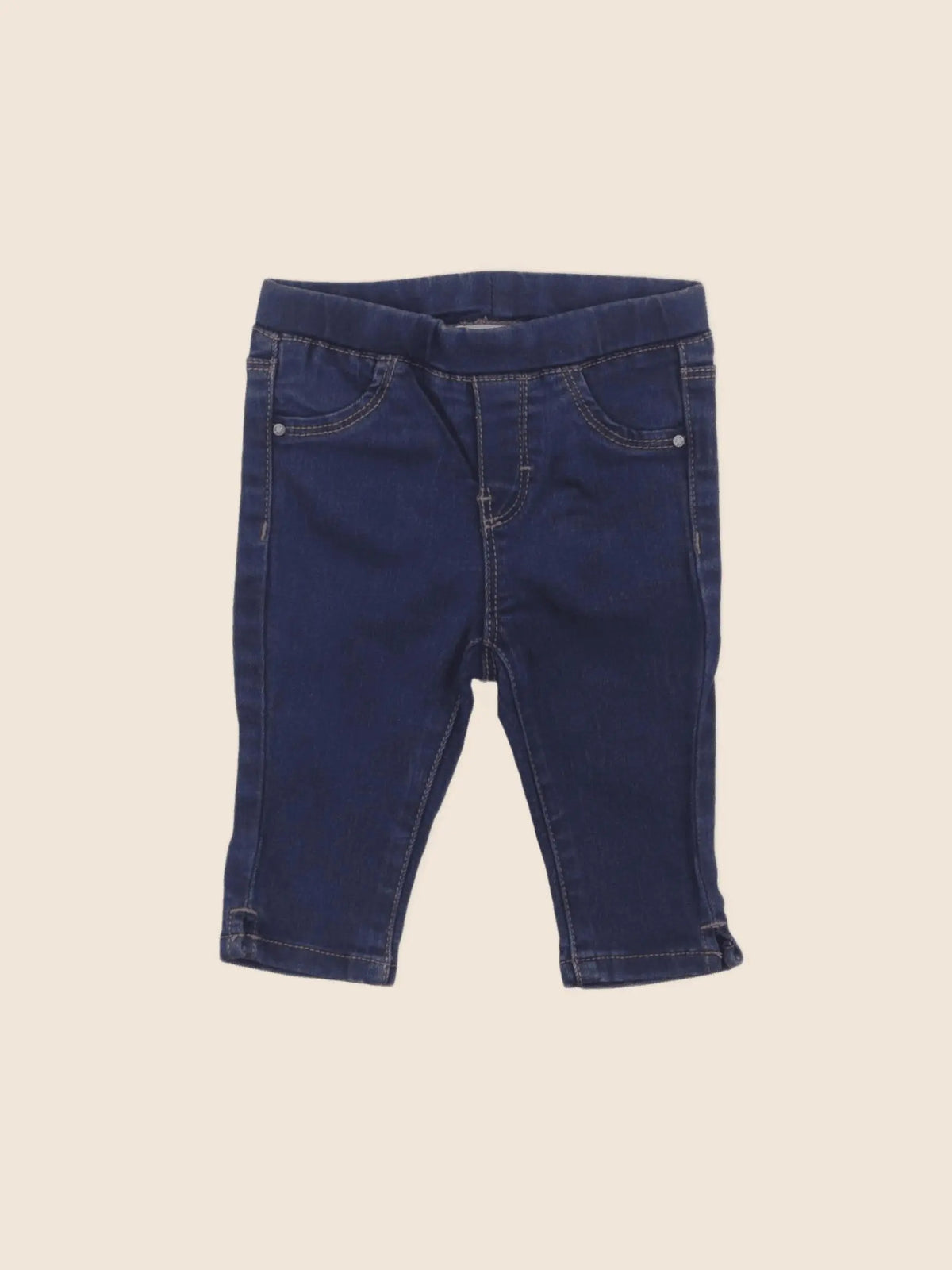 Obaïbi - jegging bleu - 6 mois
