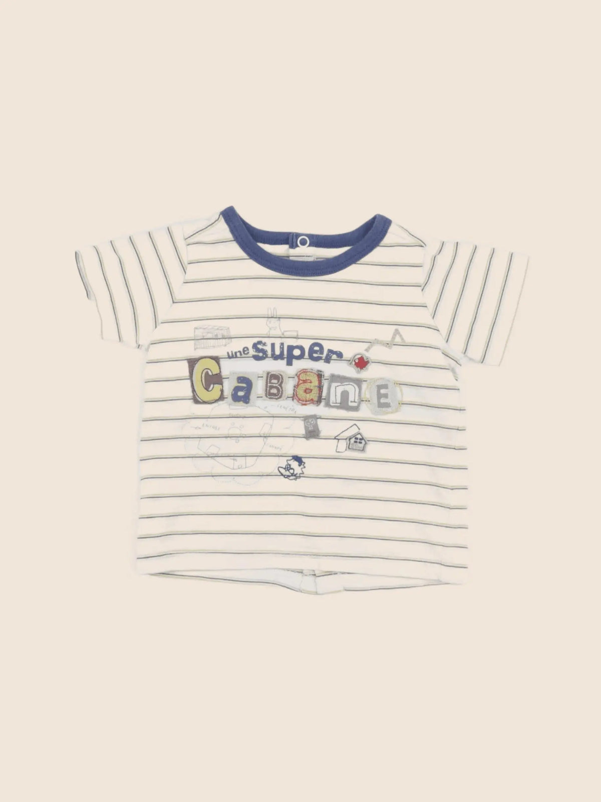 Sergent Major - tee-shirt multicolore - 6 mois