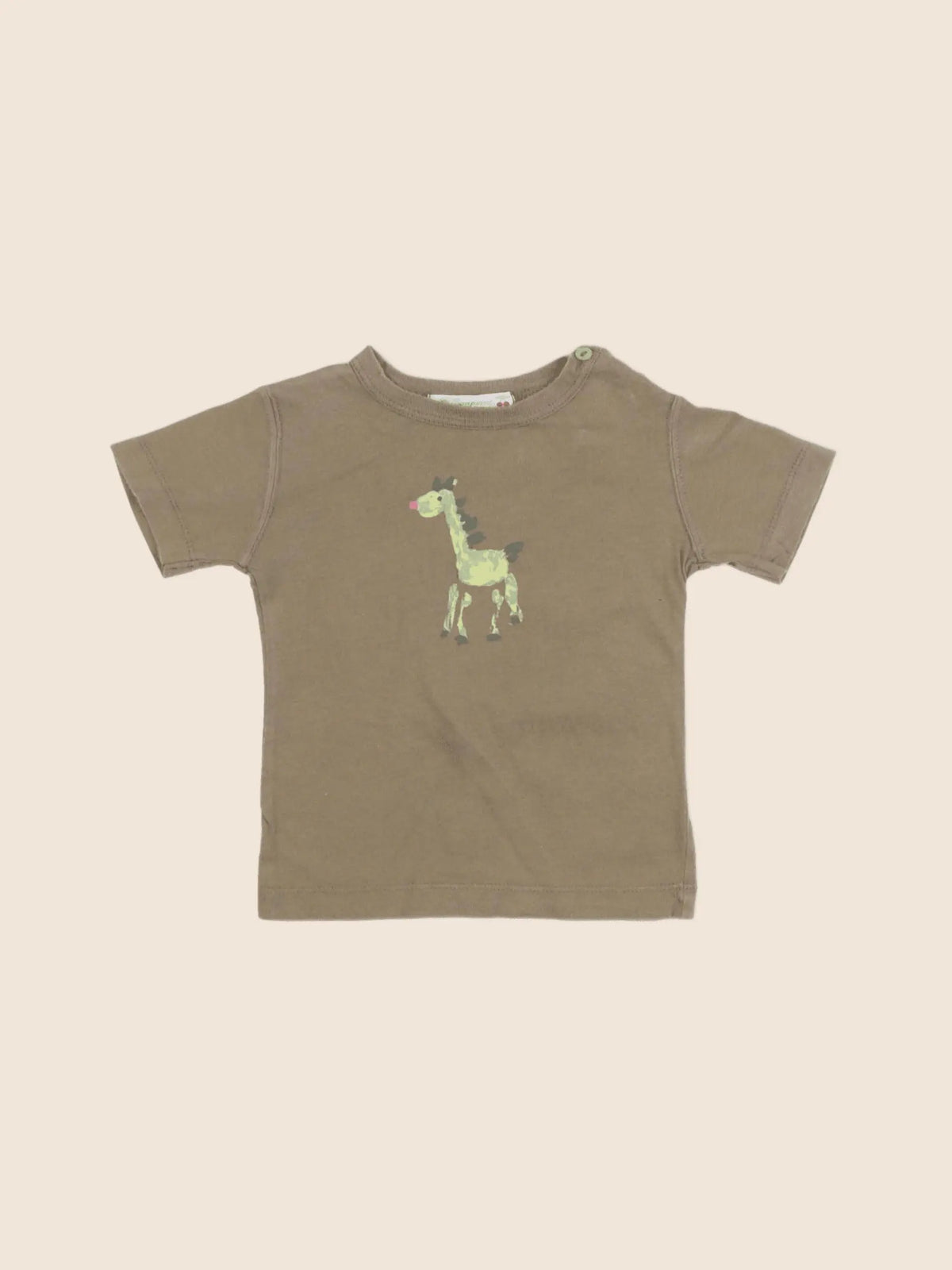 Bonpoint - tee-shirt marron - 6 mois