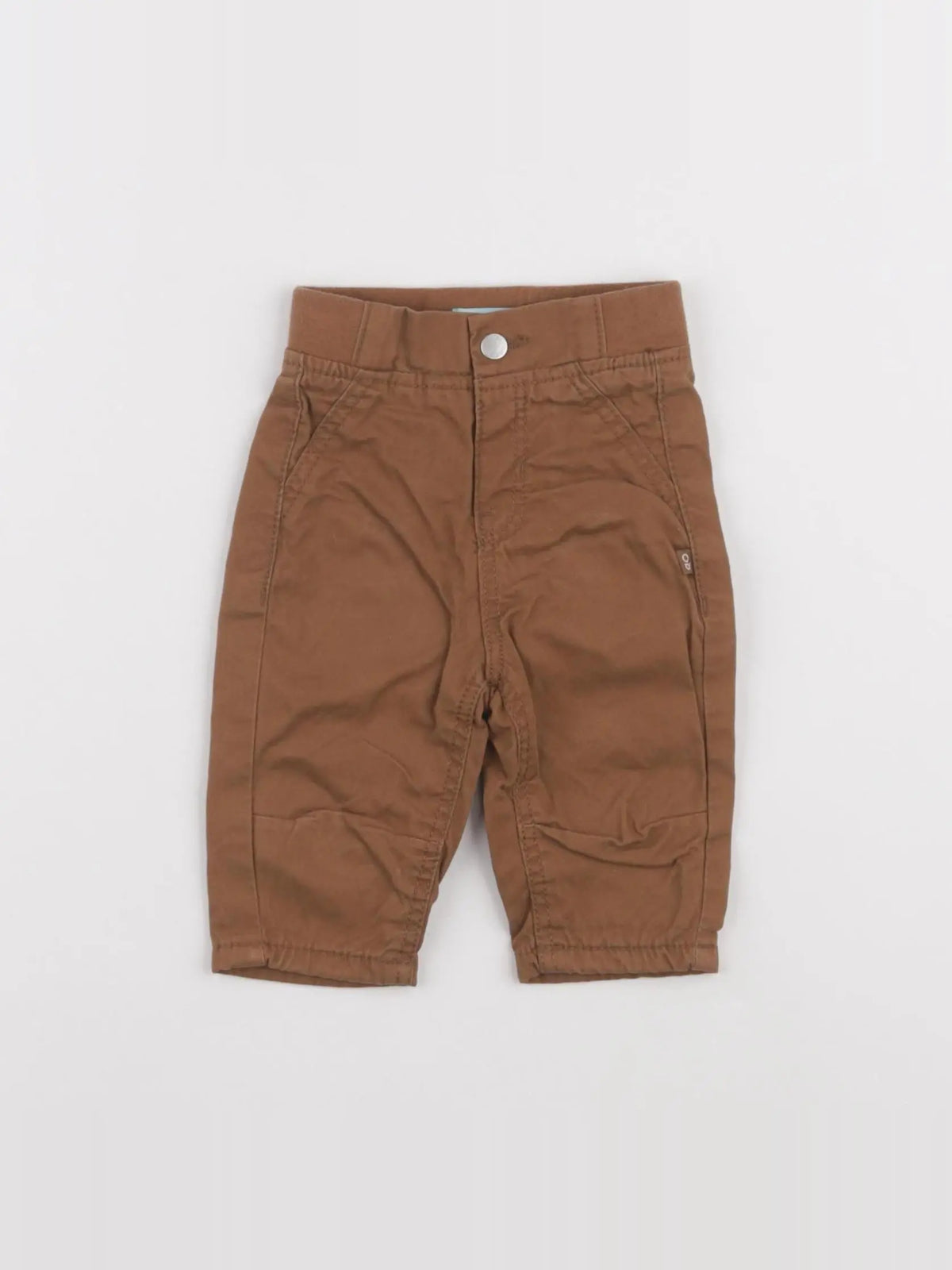 Obaïbi - pantalon marron - 3 mois