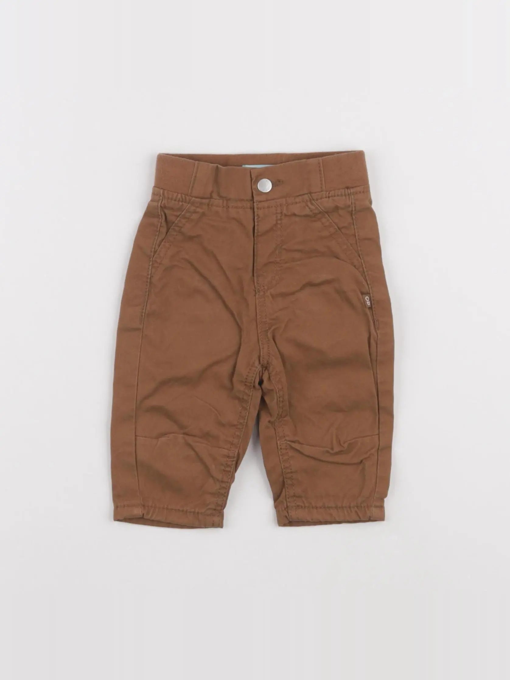 Obaïbi - pantalon marron - 3 mois
