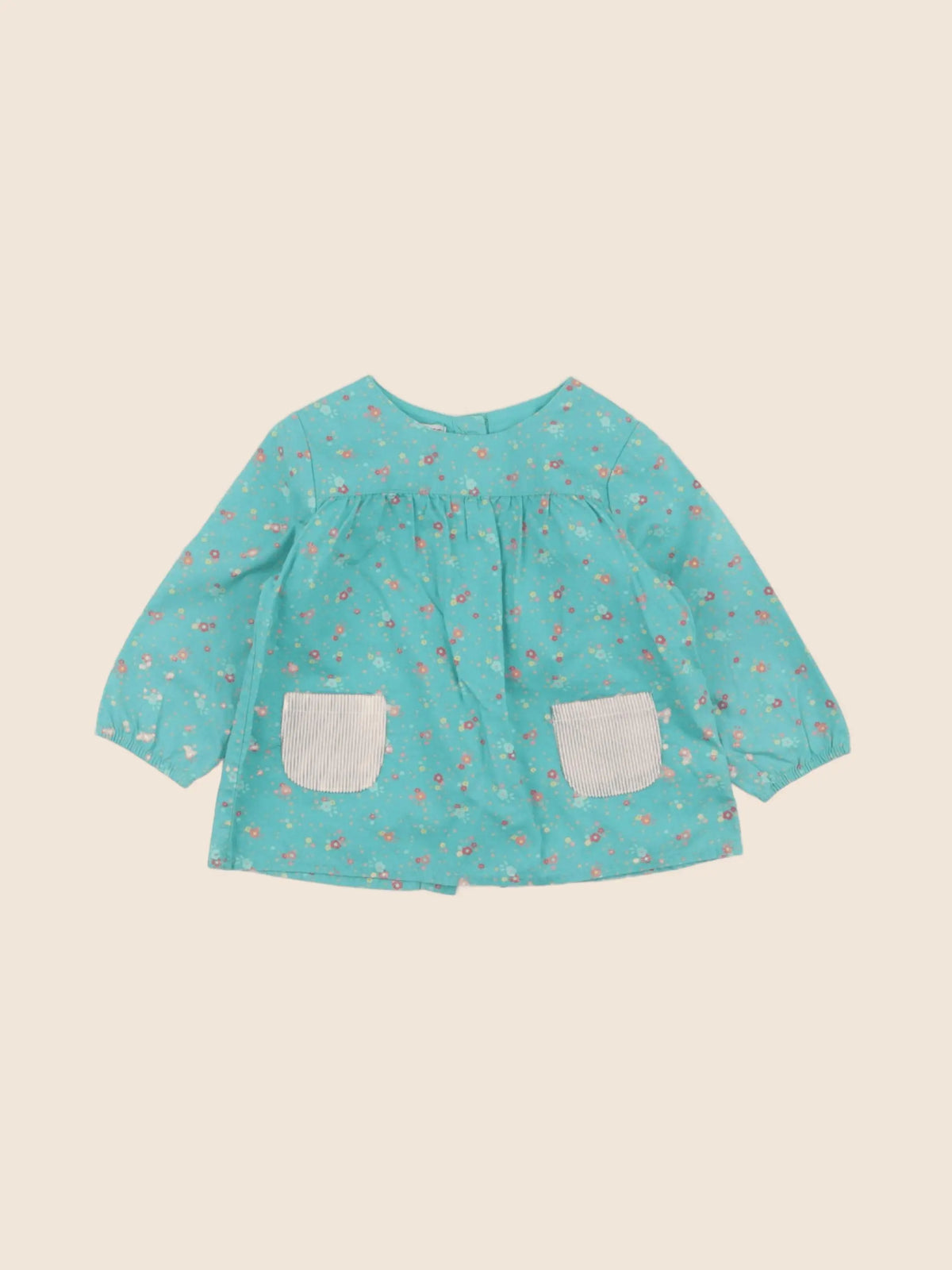 DPAM - blouse vert - 6 mois
