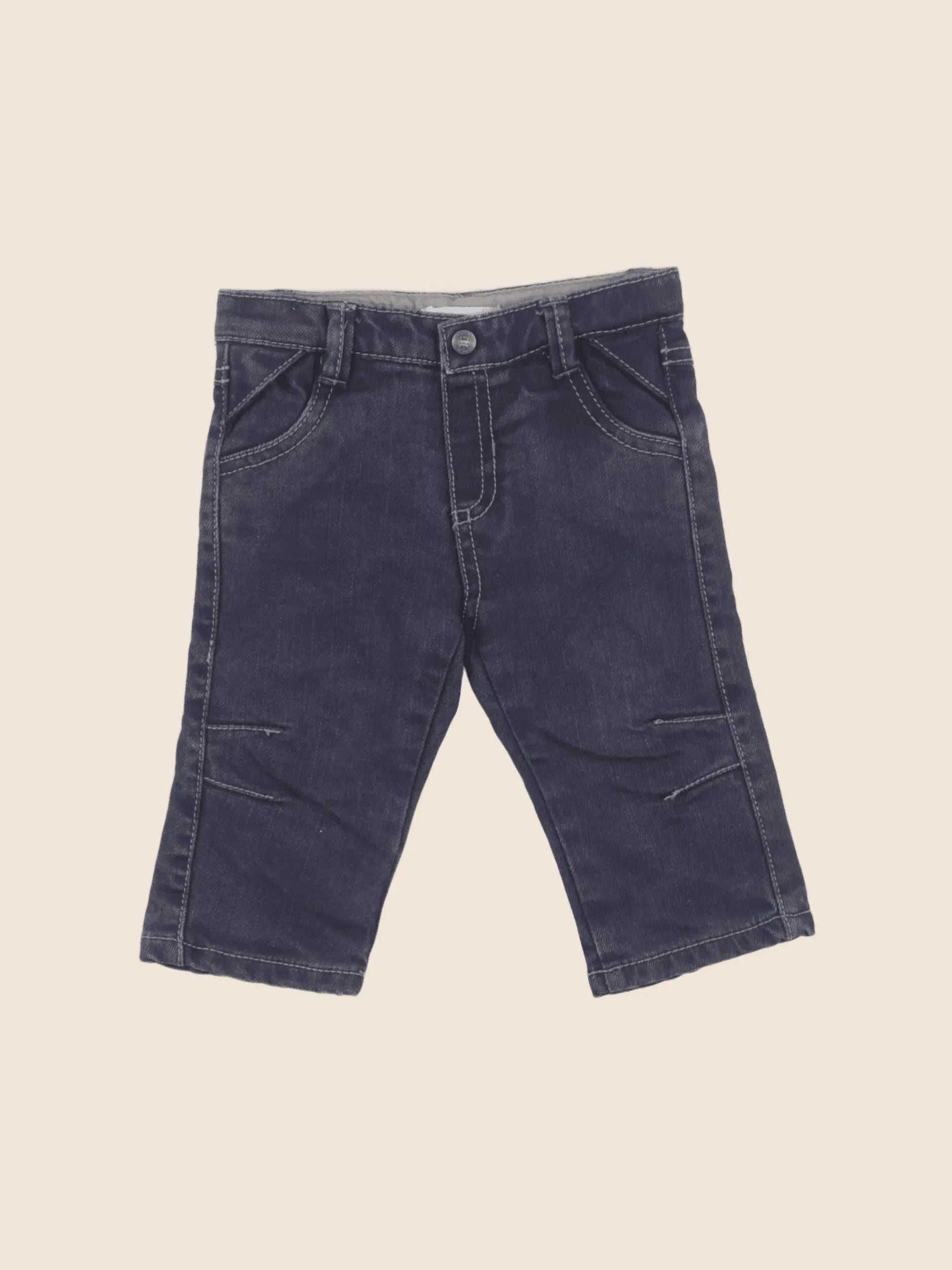 Obaïbi - jean bleu - 6 mois