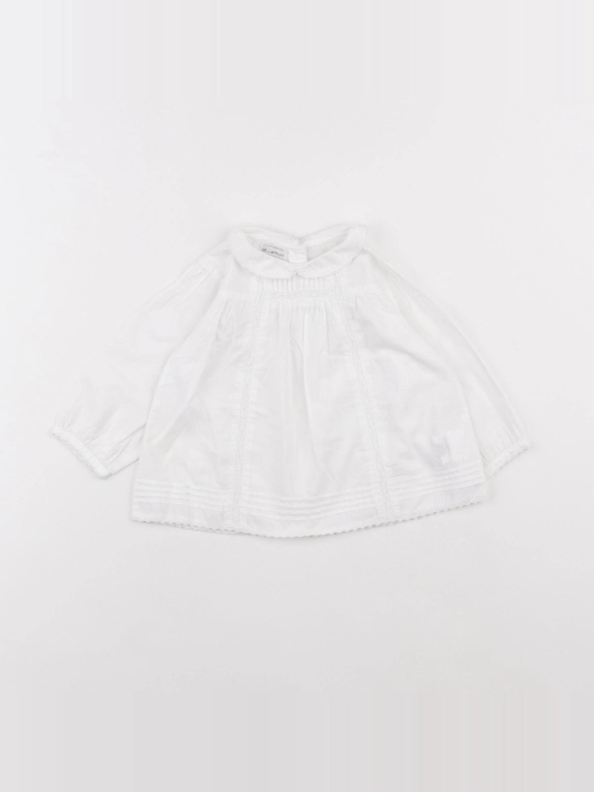 DPAM - blouse blanc - 6 mois