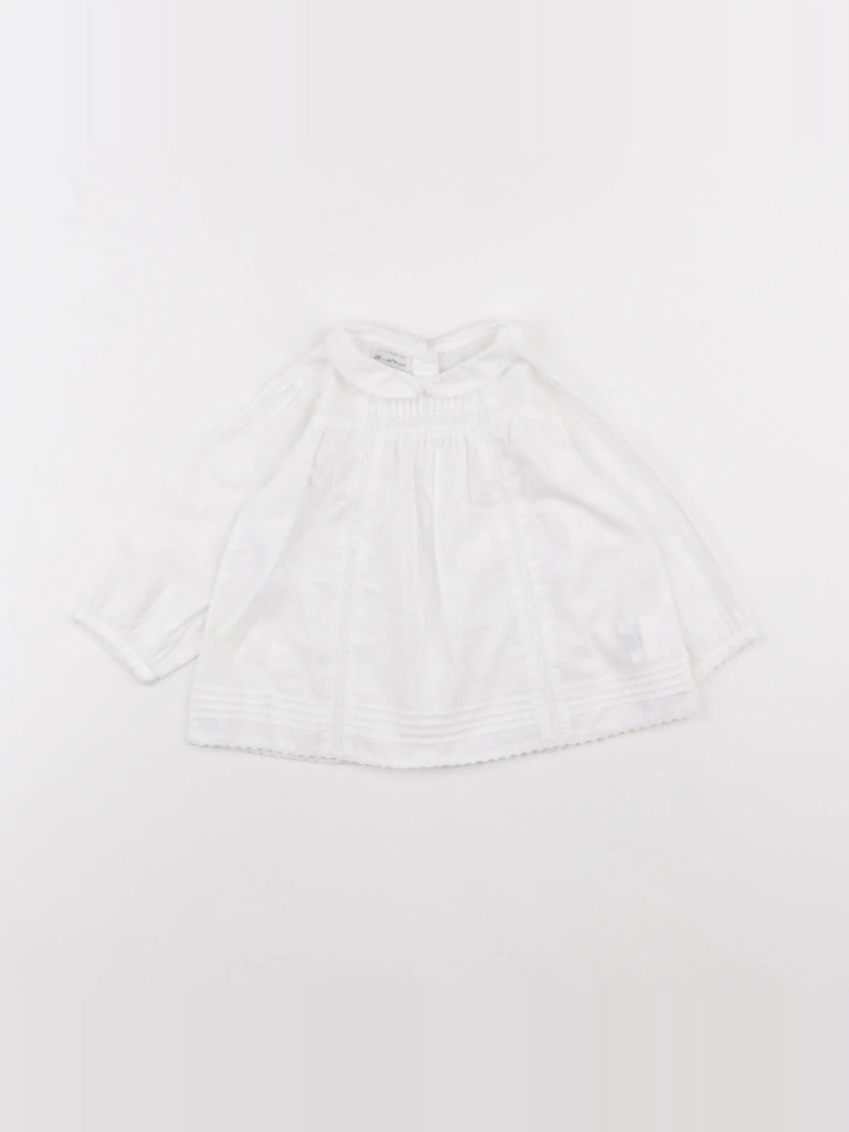 DPAM - blouse blanc - 6 mois