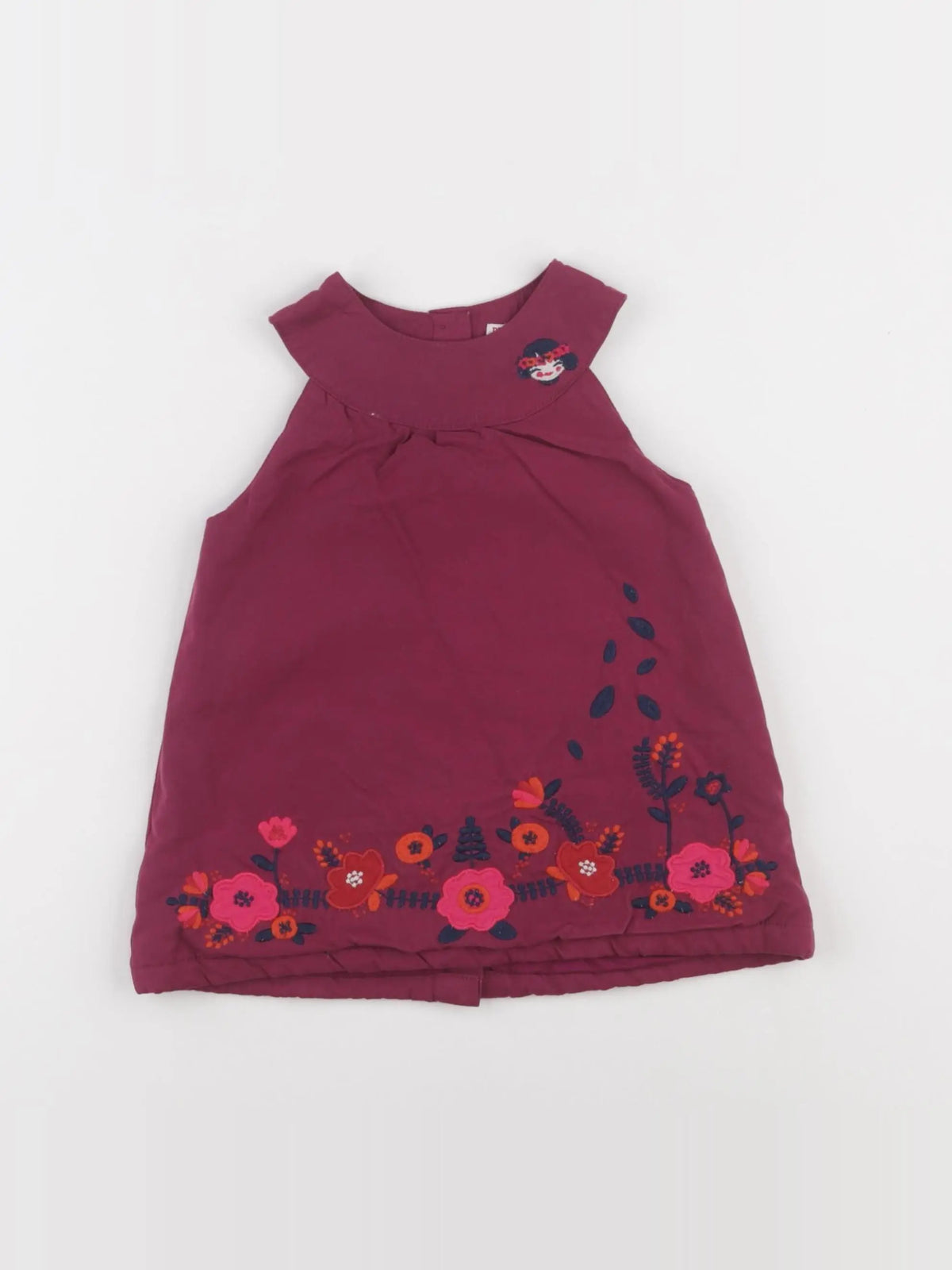 DPAM - robe violet - 6 mois