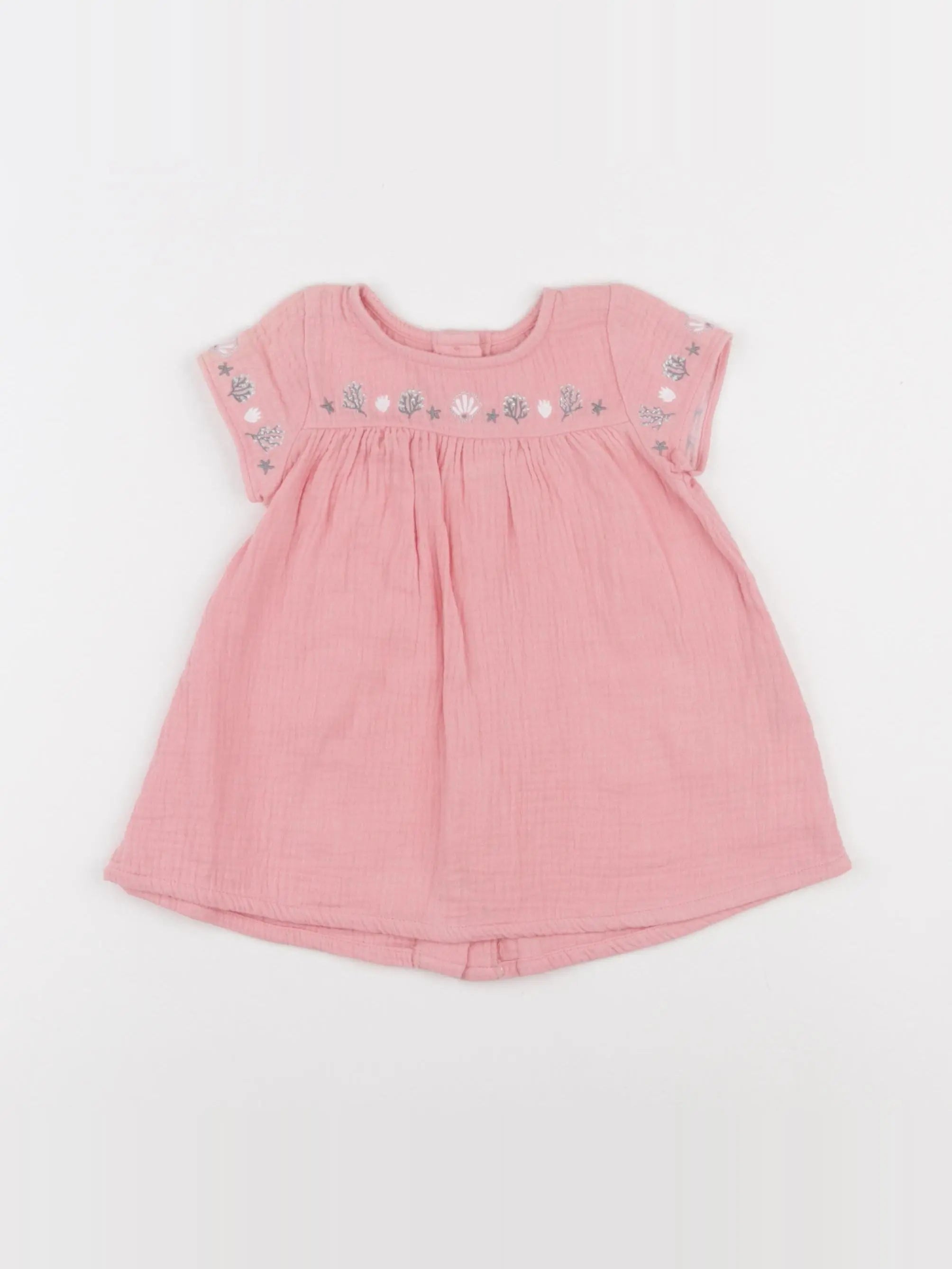 Absorba - robe rose - 6 mois