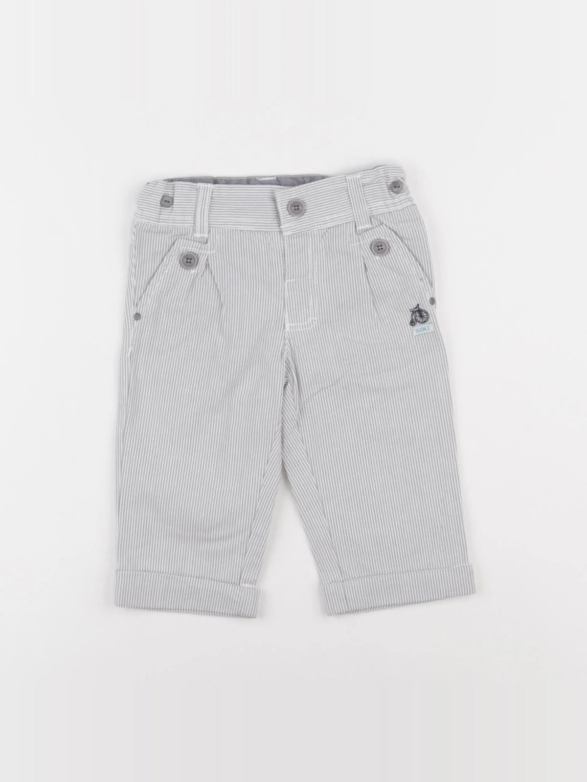 Sergent Major - pantalon gris - 6 mois