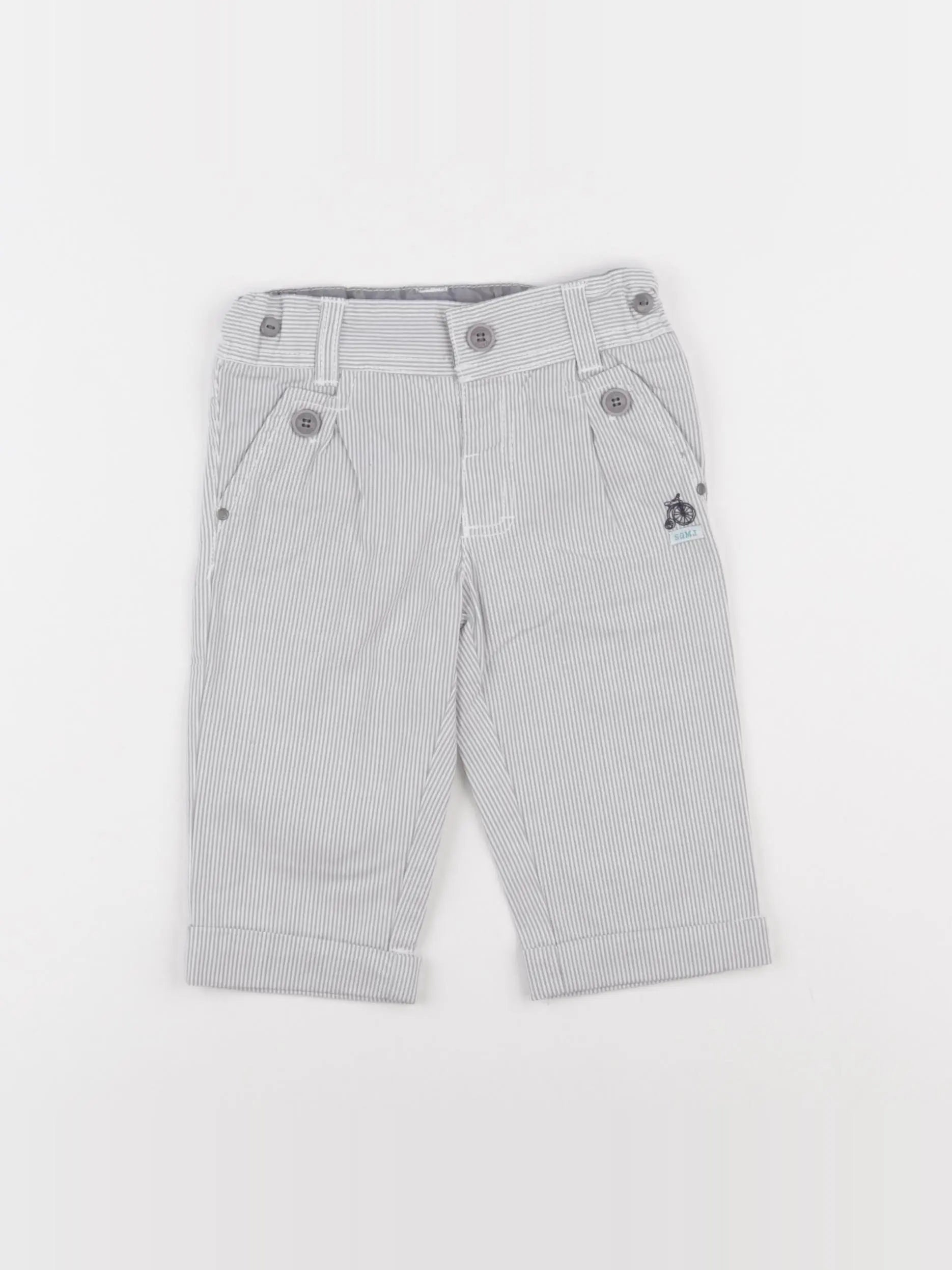 Sergent Major - pantalon gris - 6 mois