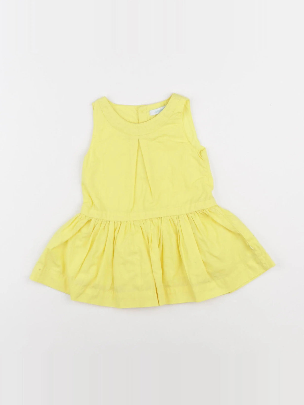 Obaïbi - robe jaune - 6 mois
