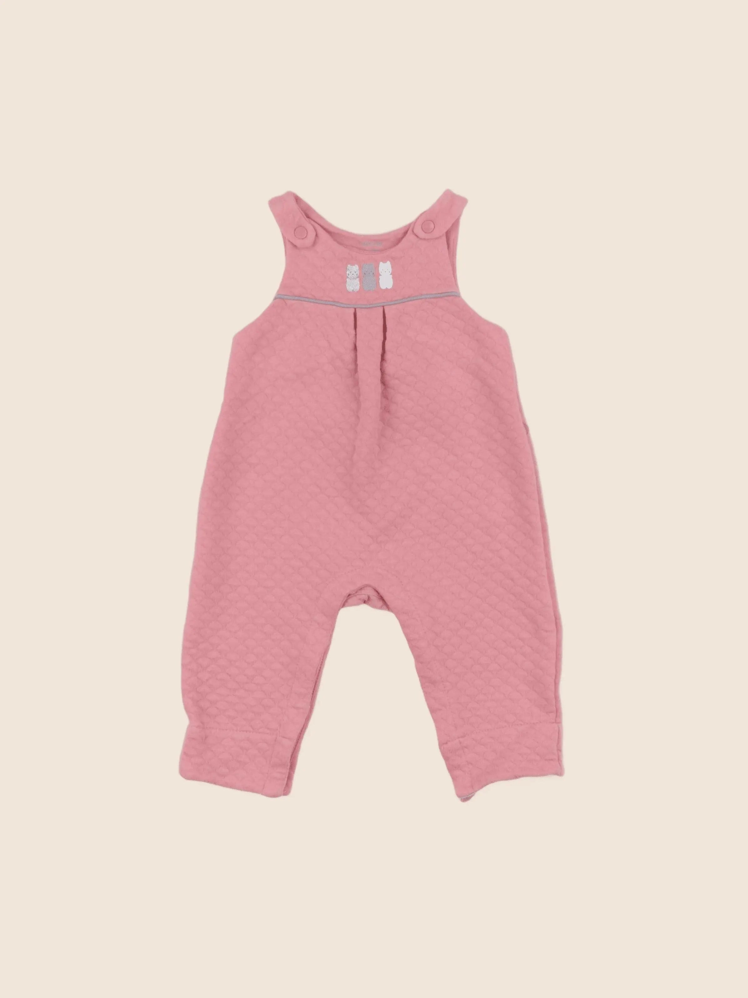 Obaïbi - combinaison rose - 3 mois