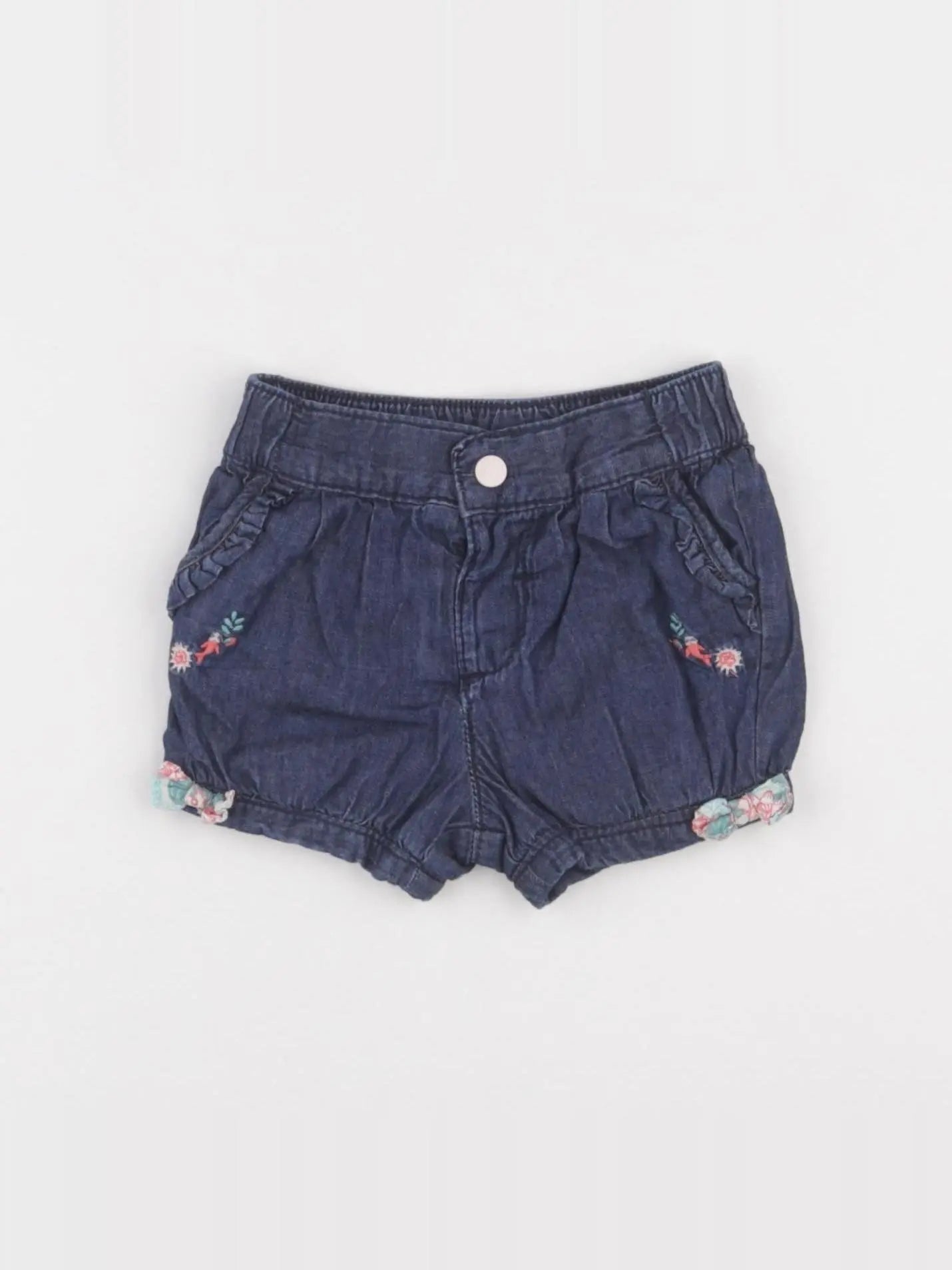 Sergent Major - short bleu - 3 mois