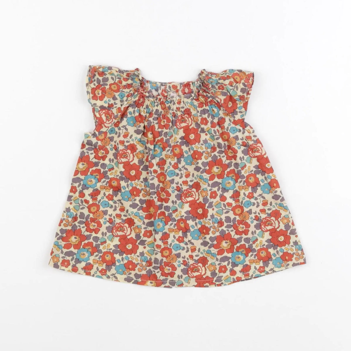 Bonpoint - blouse multicolore - 6 mois