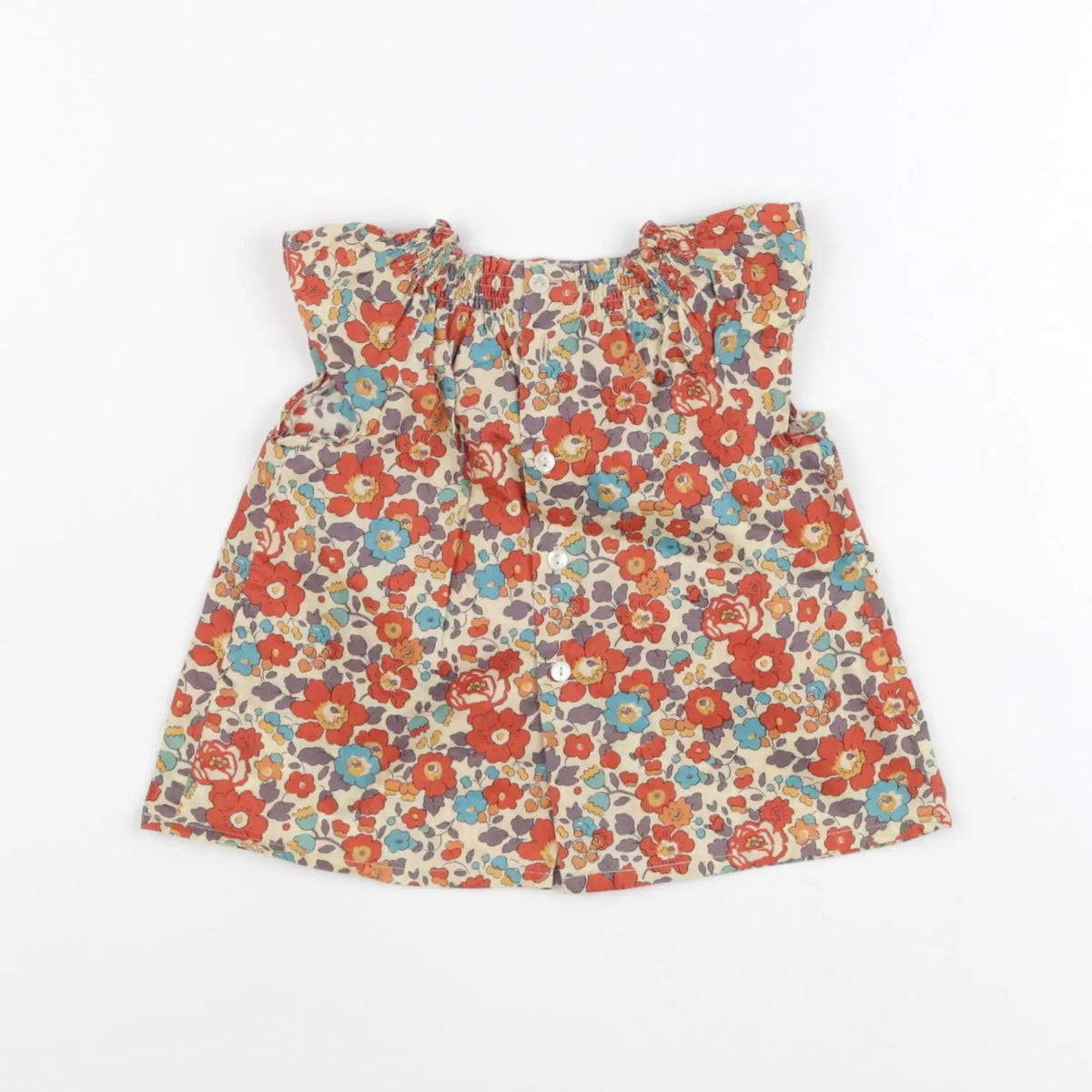 Bonpoint - blouse multicolore - 6 mois