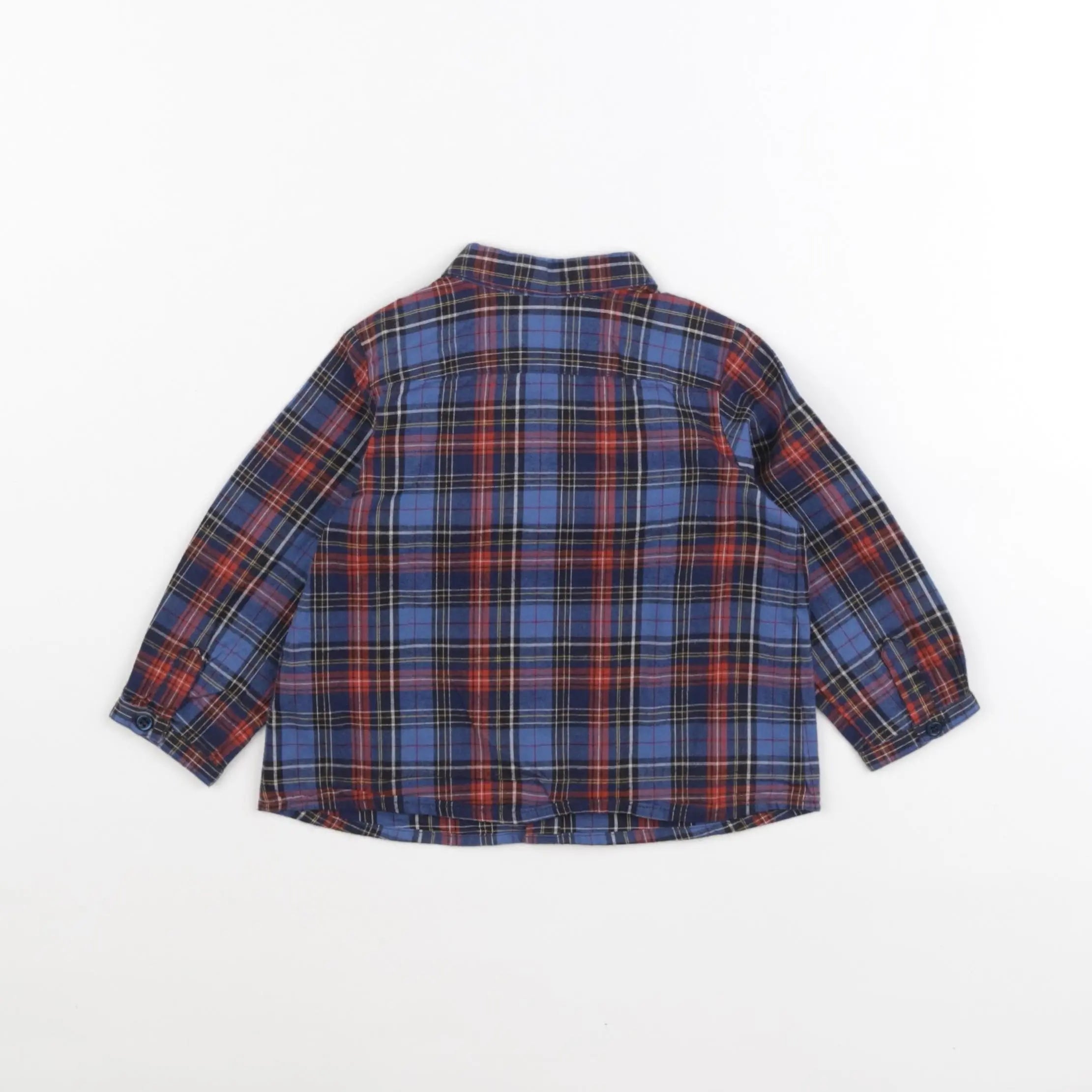 Bonpoint - chemise bleu - 12 mois