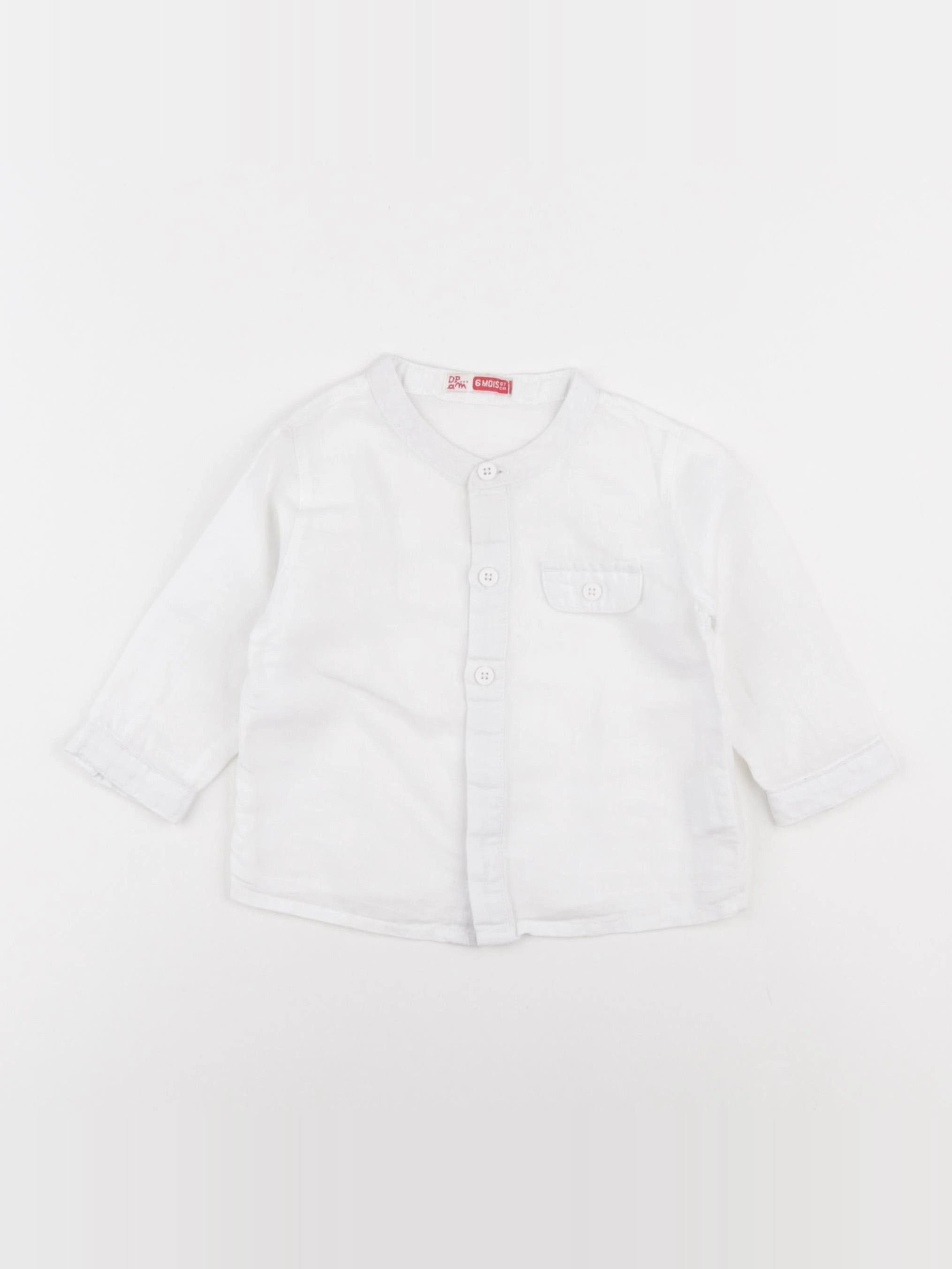 DPAM - chemise blanc - 6 mois