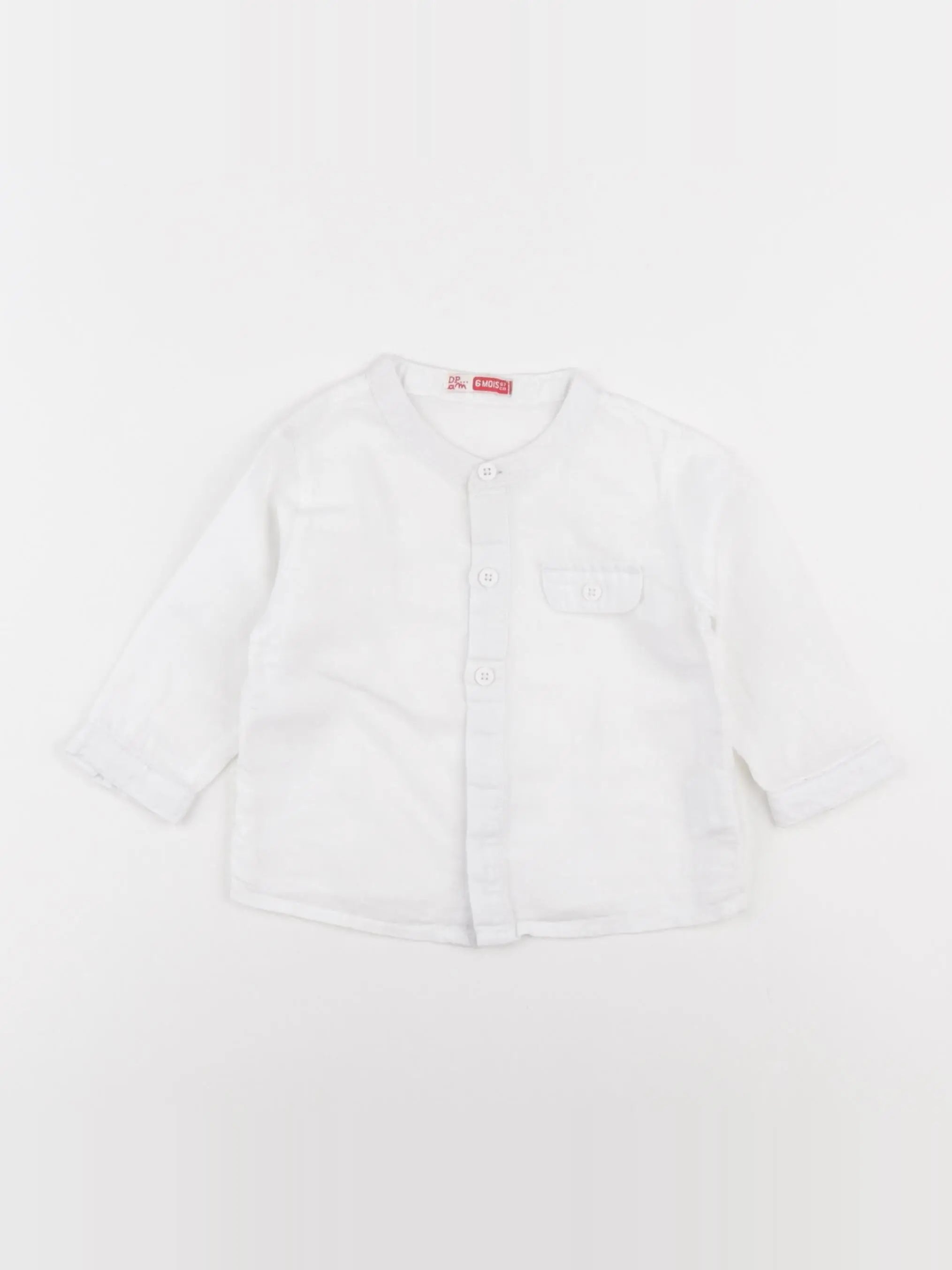 DPAM - chemise blanc - 6 mois