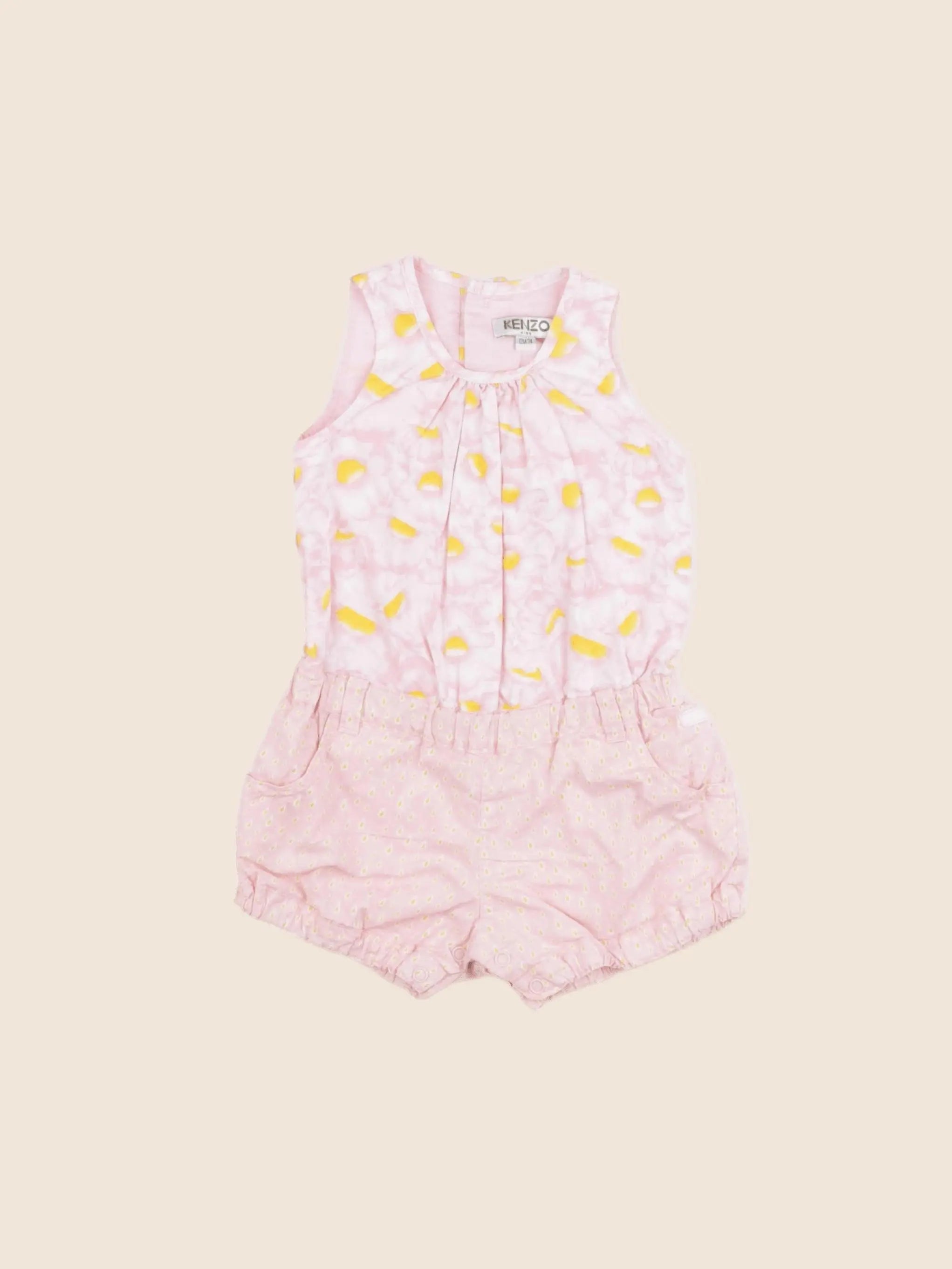 Kenzo - combinaison rose - 12 mois