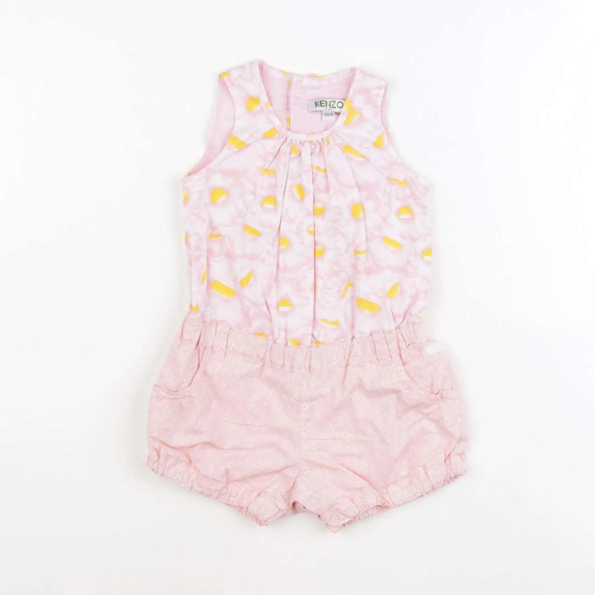 Kenzo - combinaison rose - 12 mois
