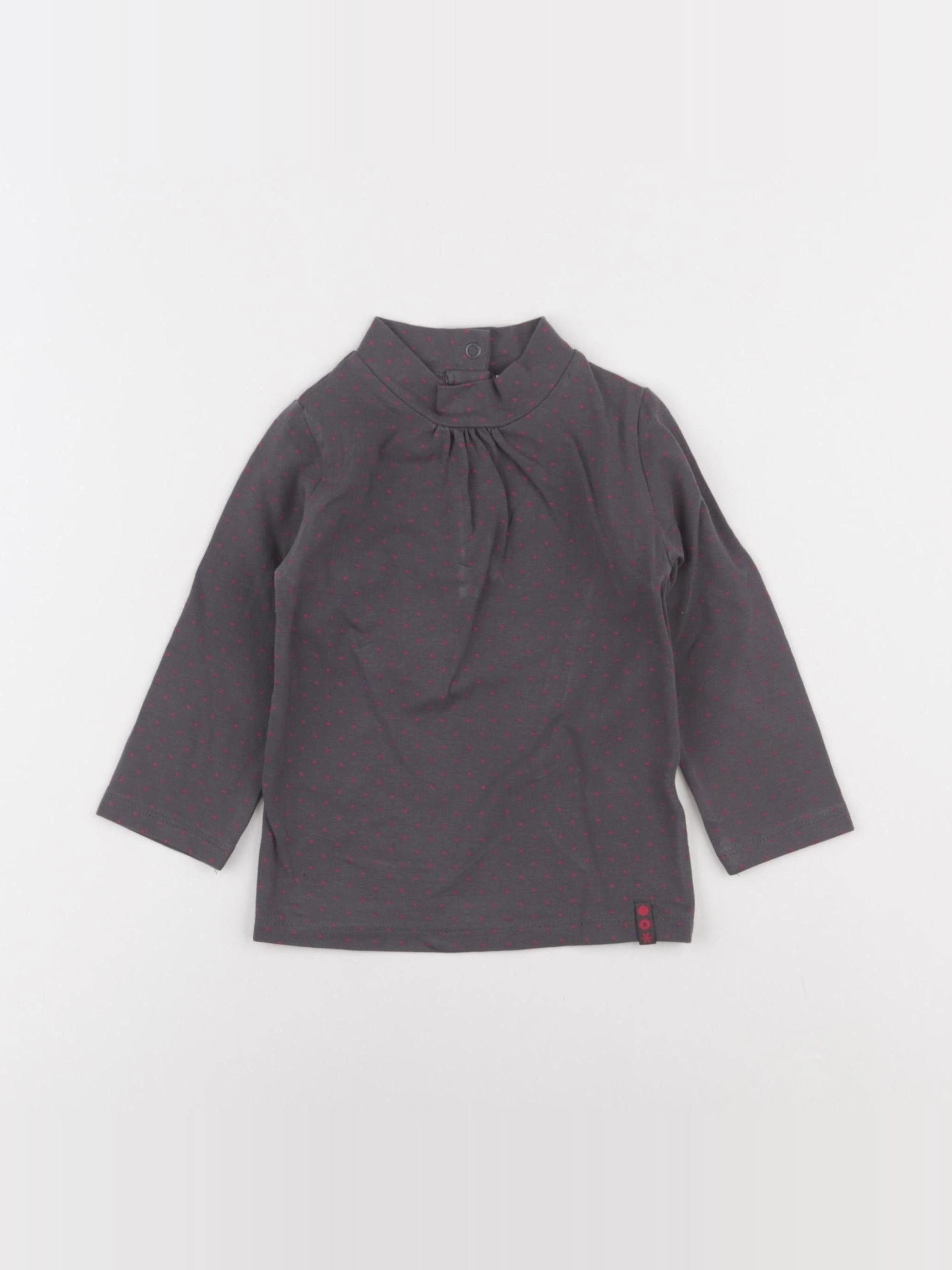 DPAM - sous-pull gris - 12 mois