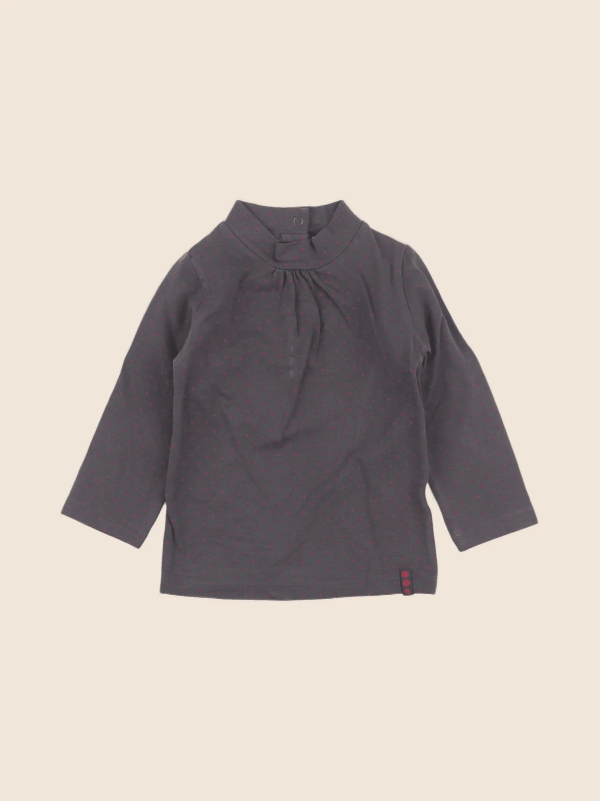 DPAM - sous-pull gris - 12 mois