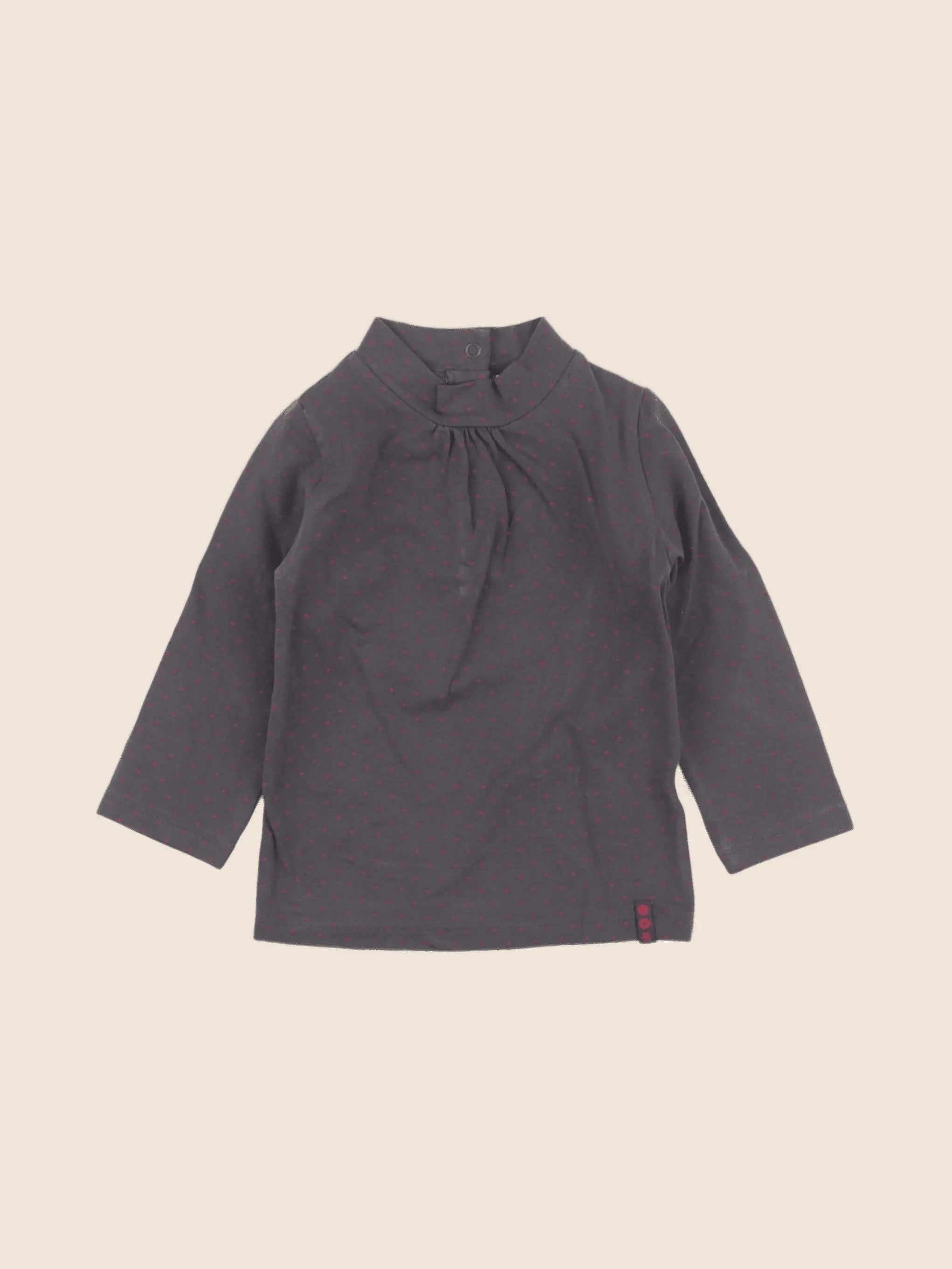 DPAM - sous-pull gris - 12 mois