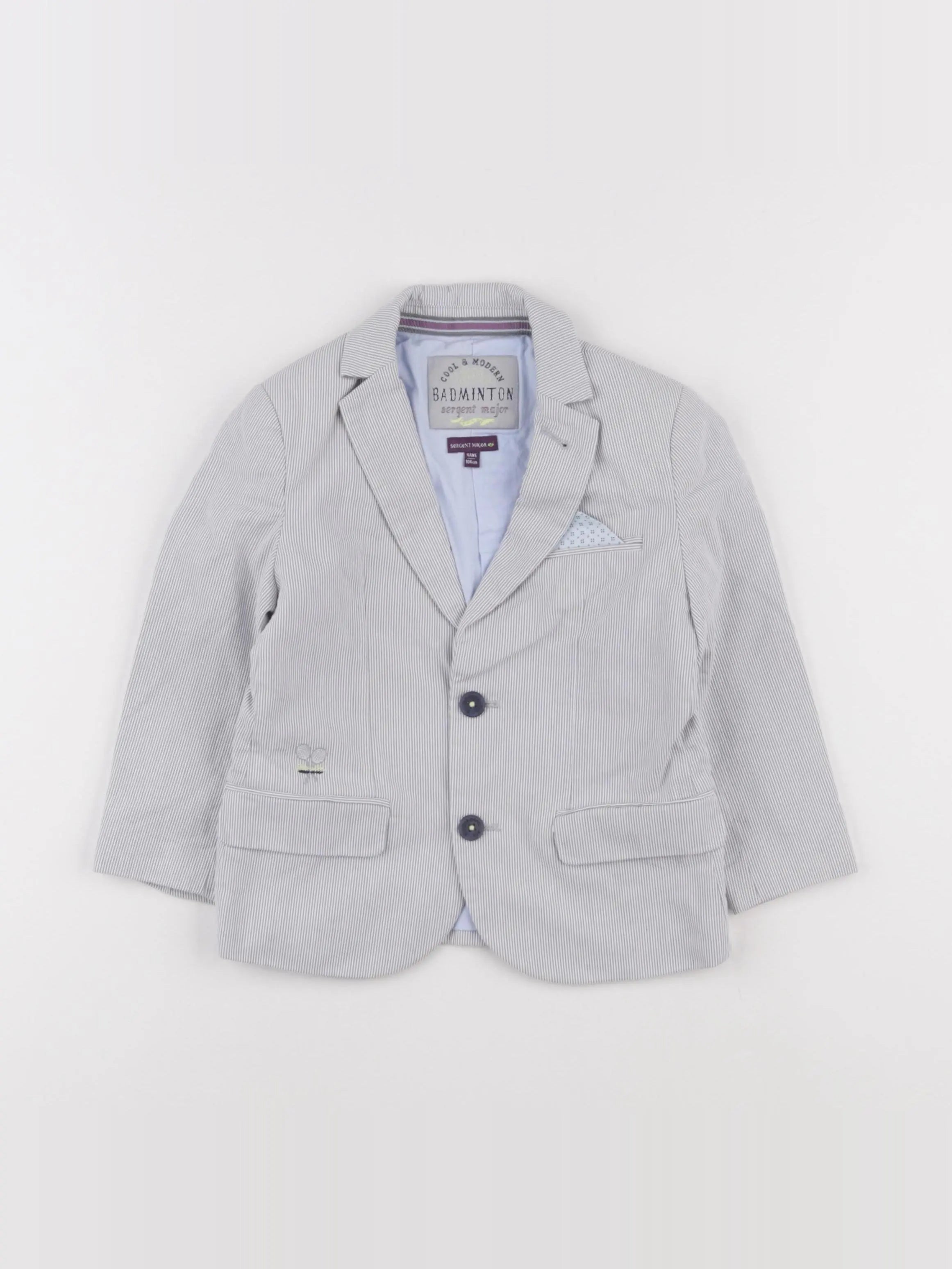 Sergent Major - veste gris - 4 ans