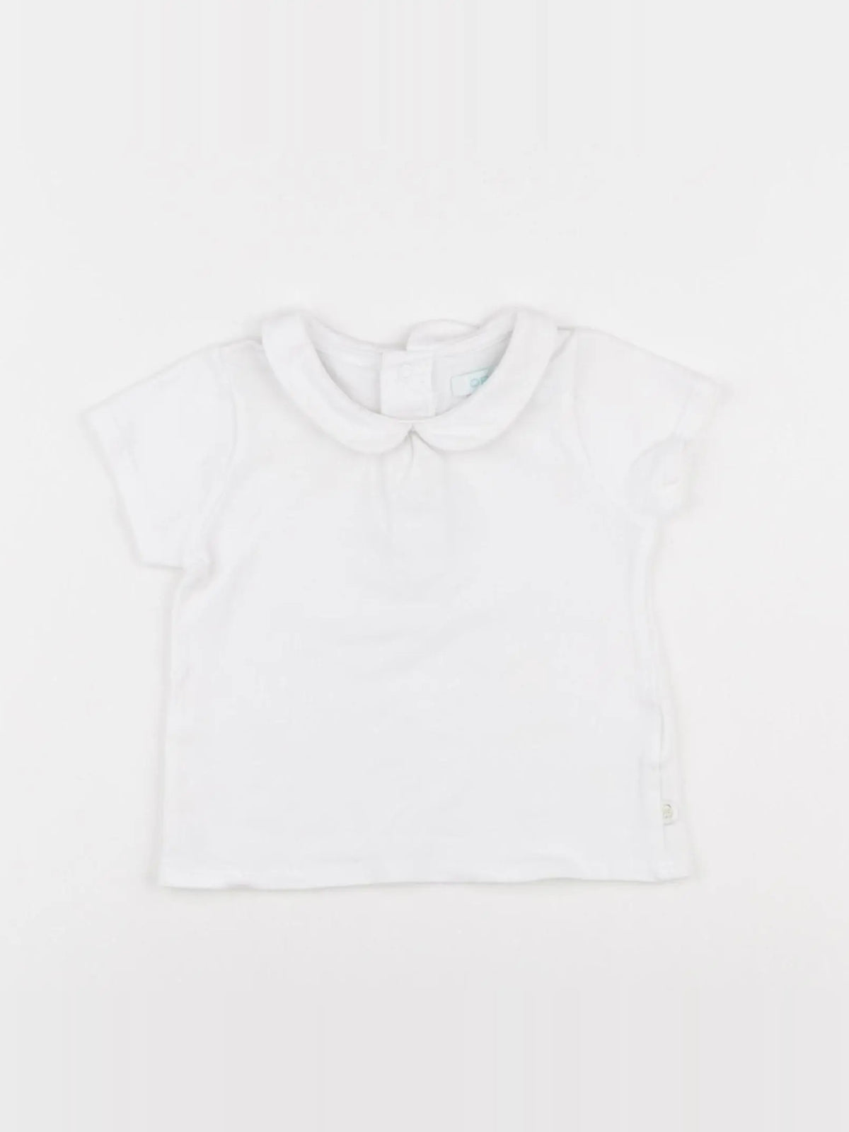 Obaïbi - tee-shirt blanc - 6 mois
