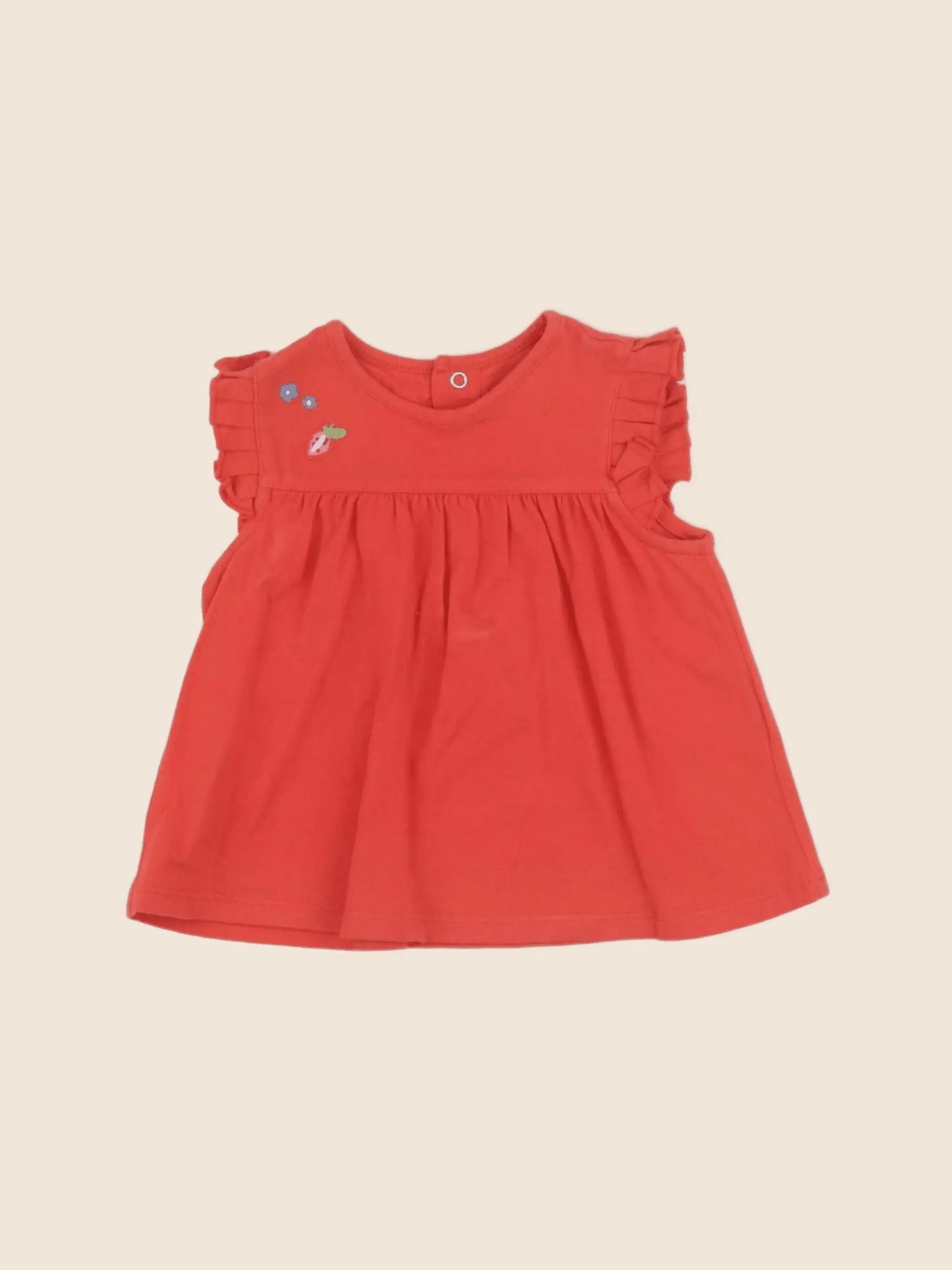 Catimini - robe rouge - 6 mois