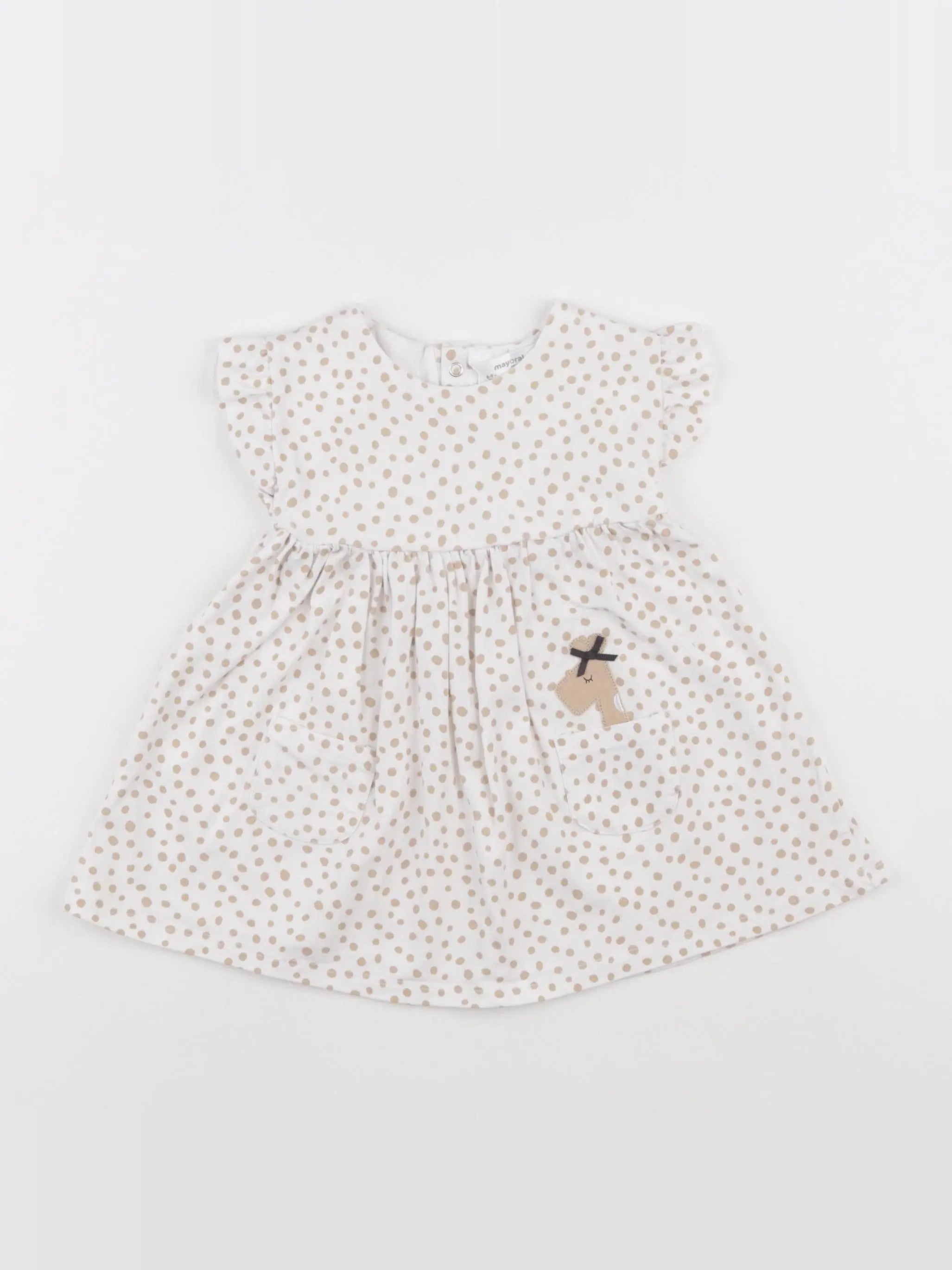 Mayoral - robe multicolore - 6/9 mois