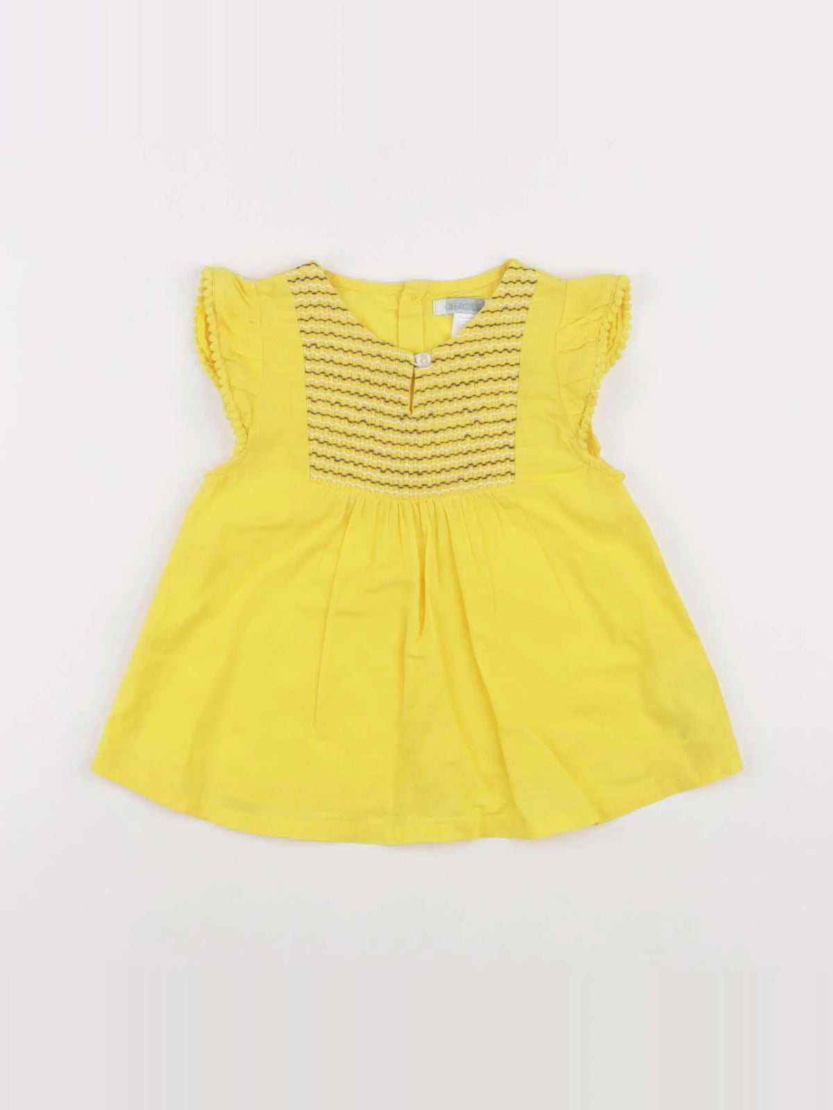 Obaïbi - robe jaune - 24 mois