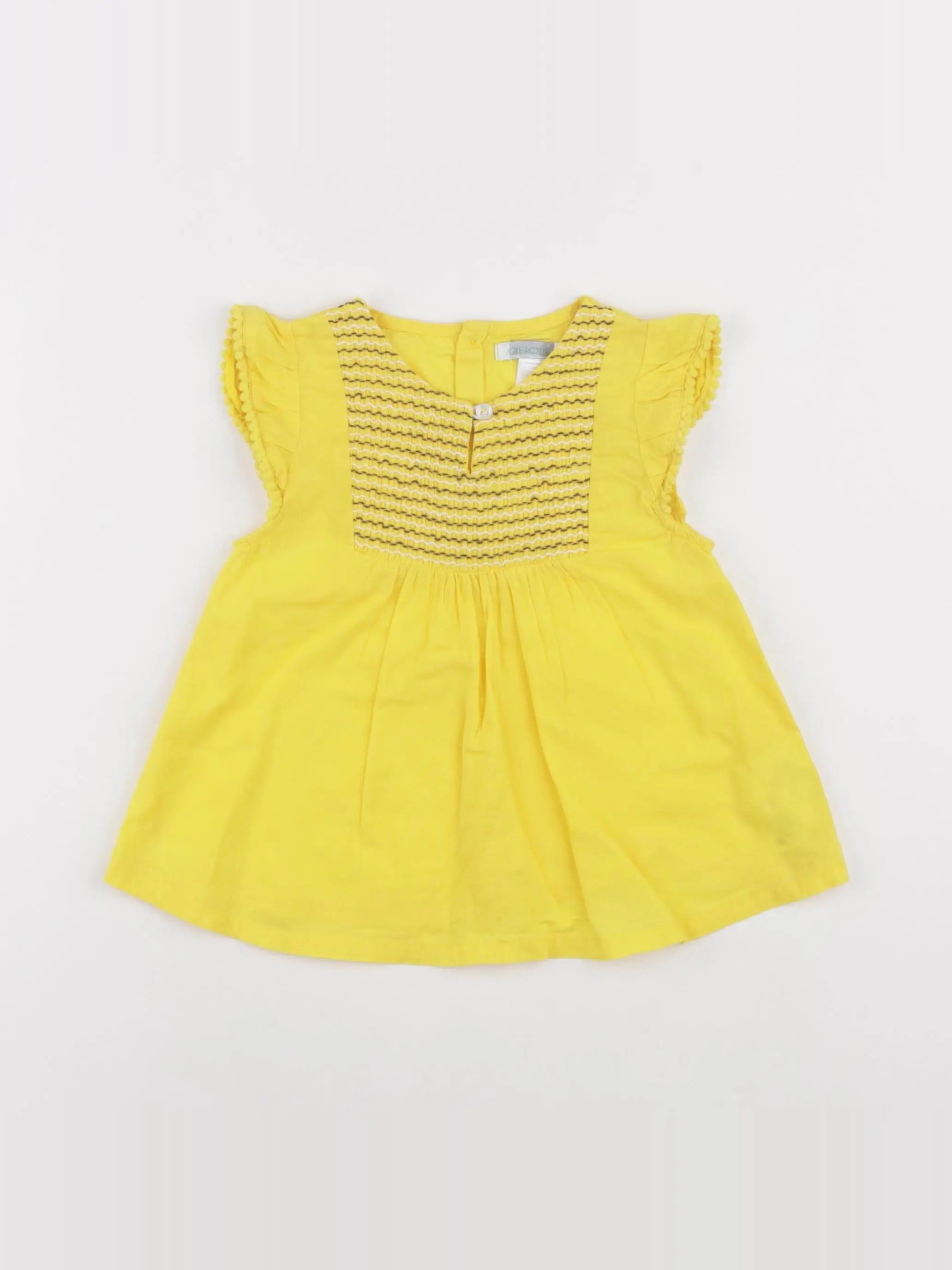 Obaïbi - robe jaune - 24 mois
