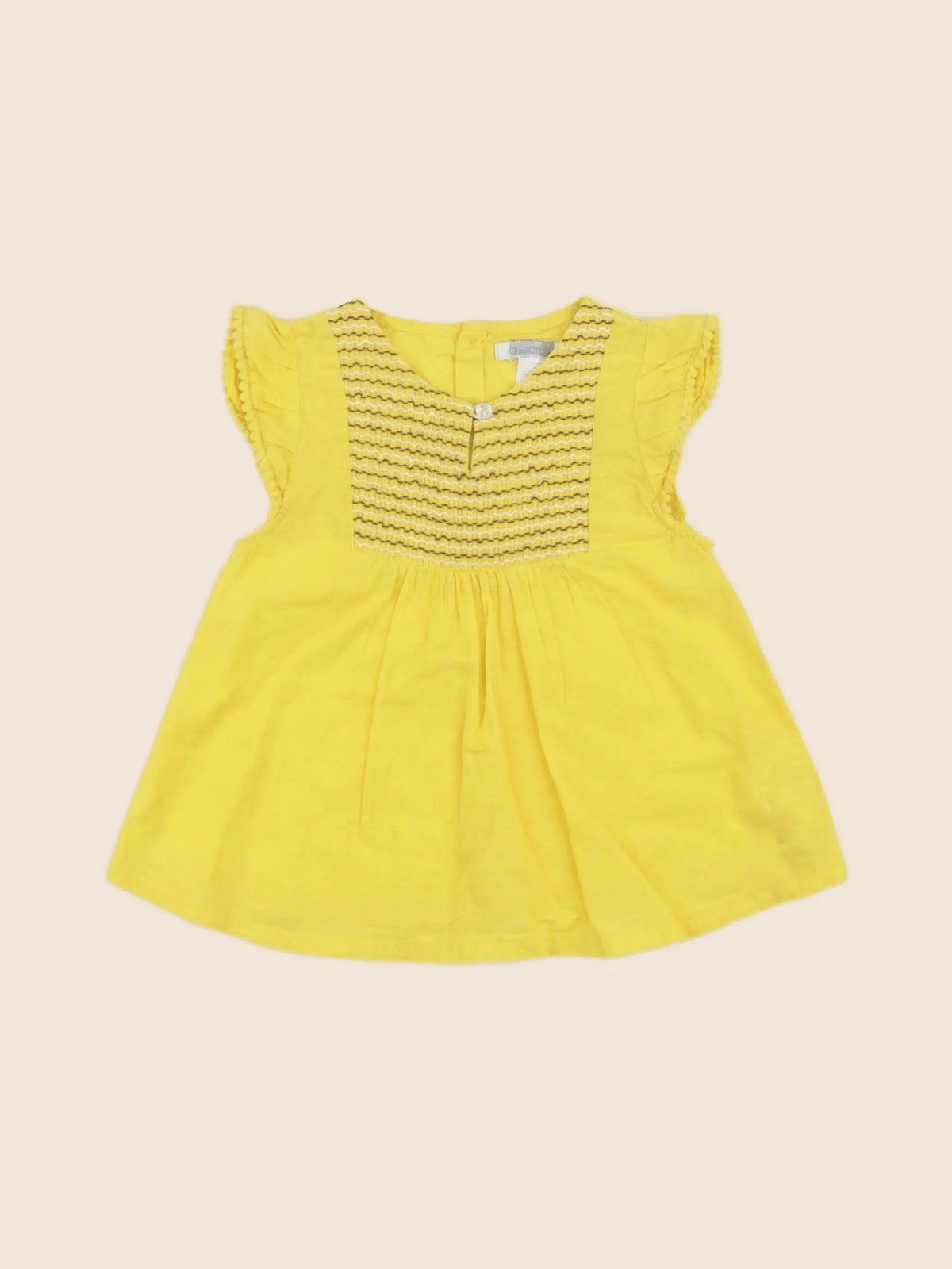 Obaïbi - robe jaune - 24 mois