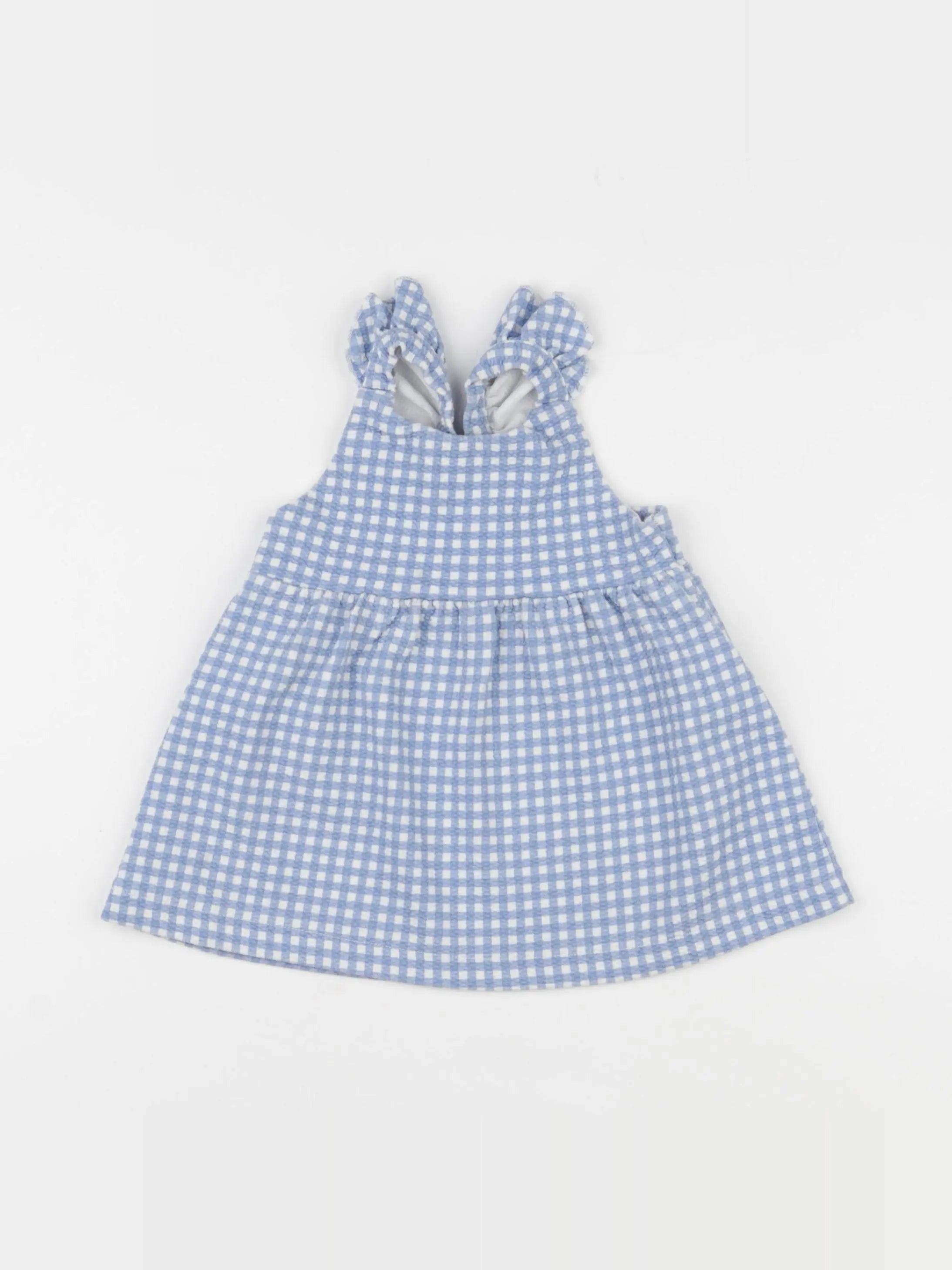 Zara - robe bleu - 9/12 mois