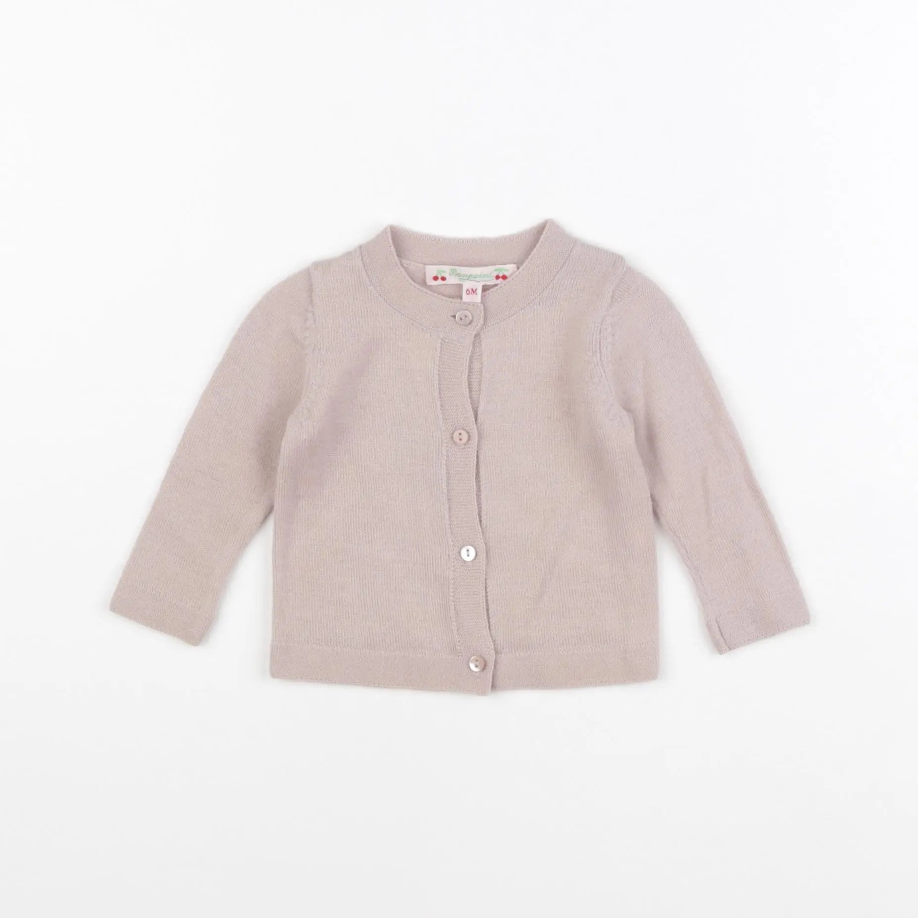 Bonpoint - gilet marron - 6 mois