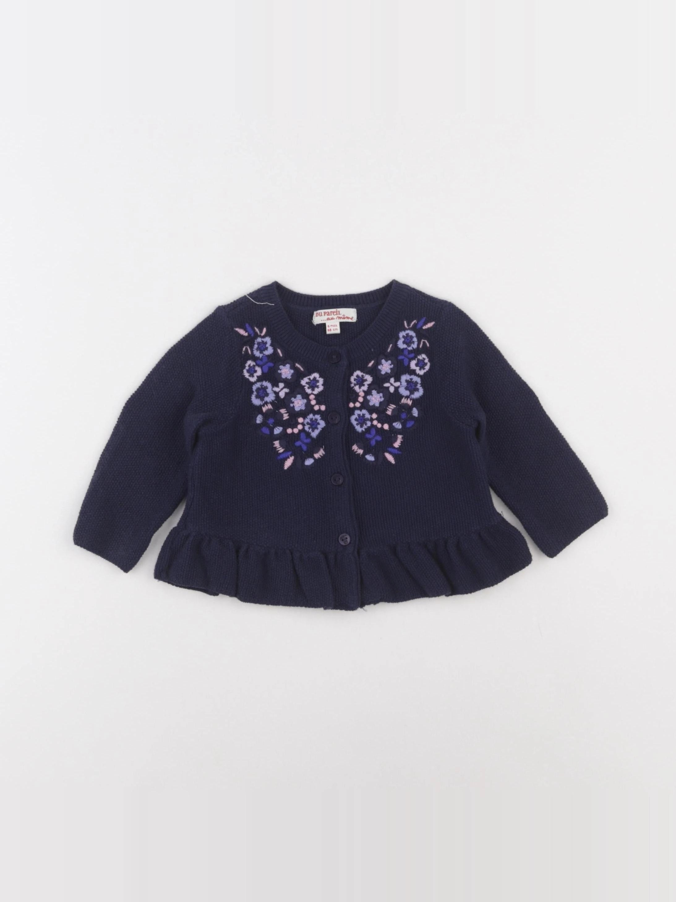 DPAM - gilet bleu - 6 mois