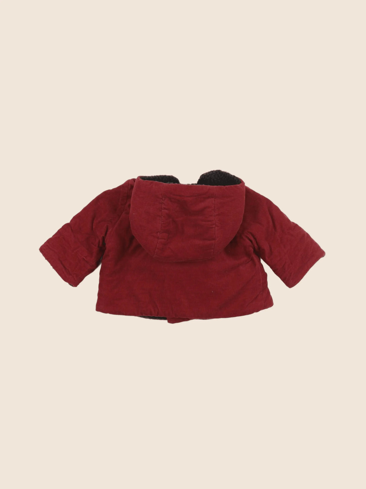 Bonpoint - manteau rouge - 6 mois