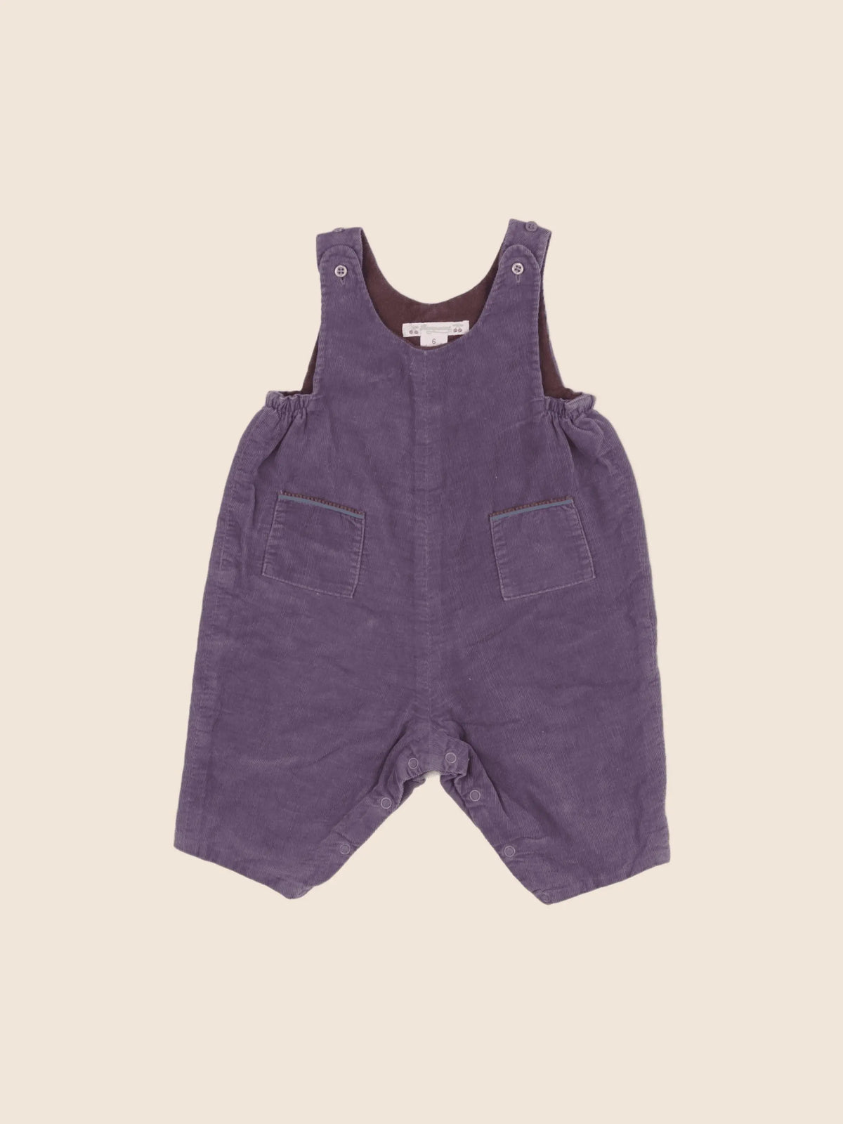 Bonpoint - combinaison violet - 6 mois