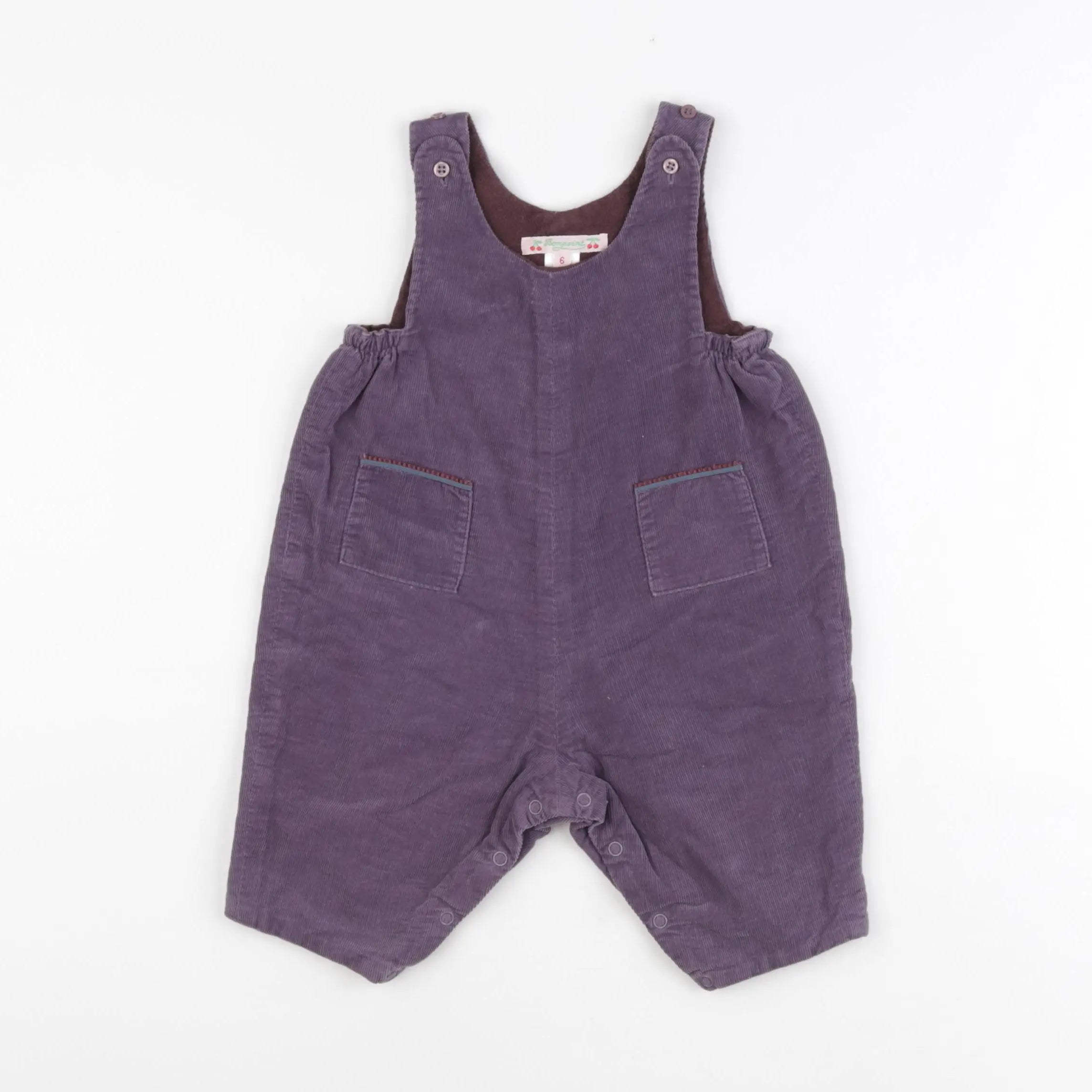 Bonpoint - combinaison violet - 6 mois