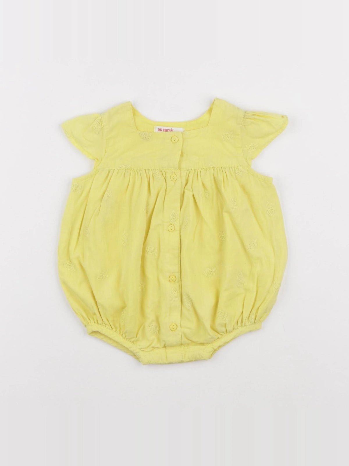 DPAM - combinaison jaune - 3 mois