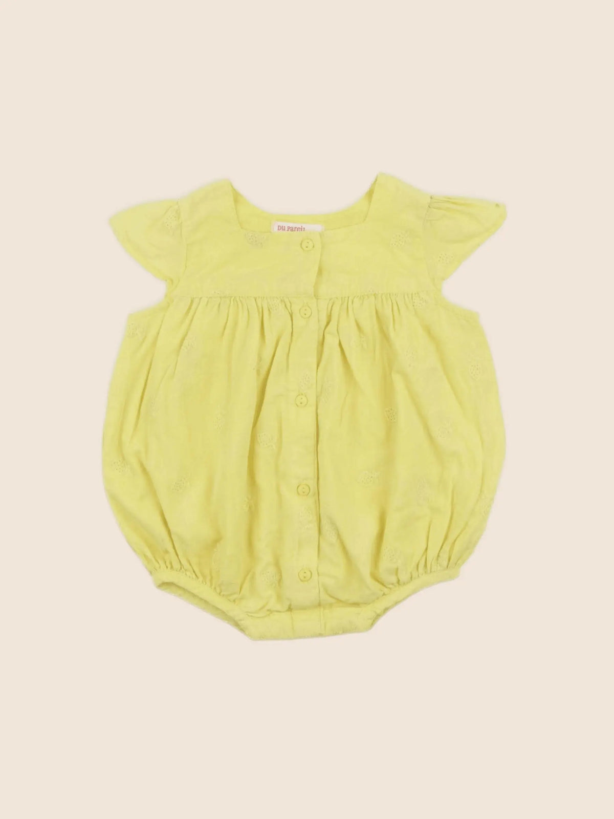 DPAM - combinaison jaune - 3 mois