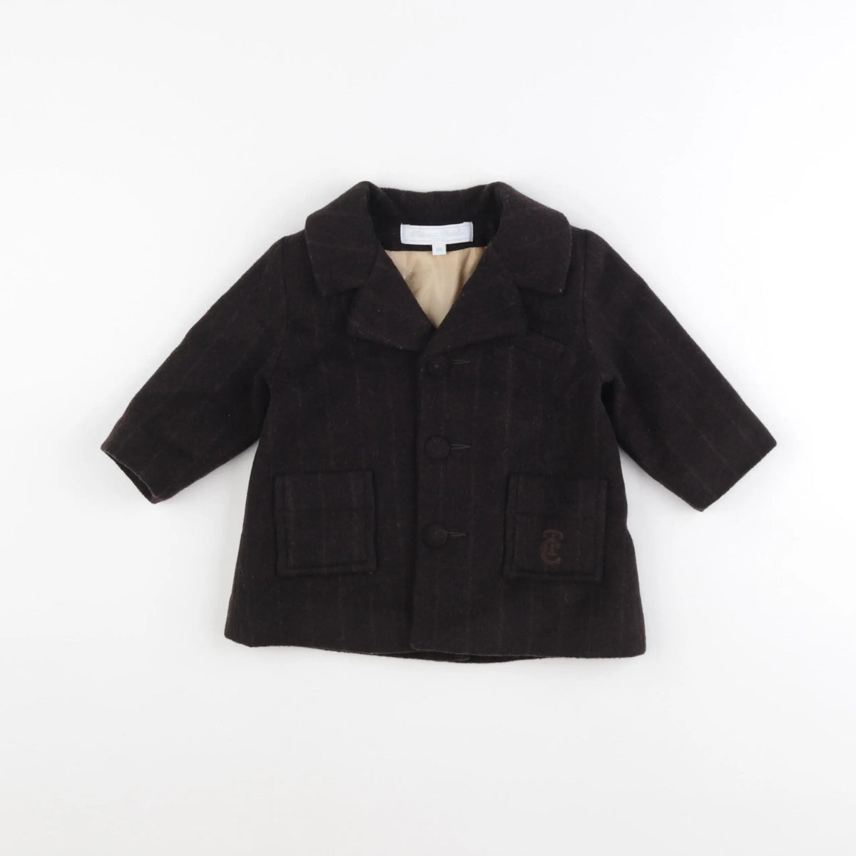Tartine & Chocolat - manteau marron - 6 mois