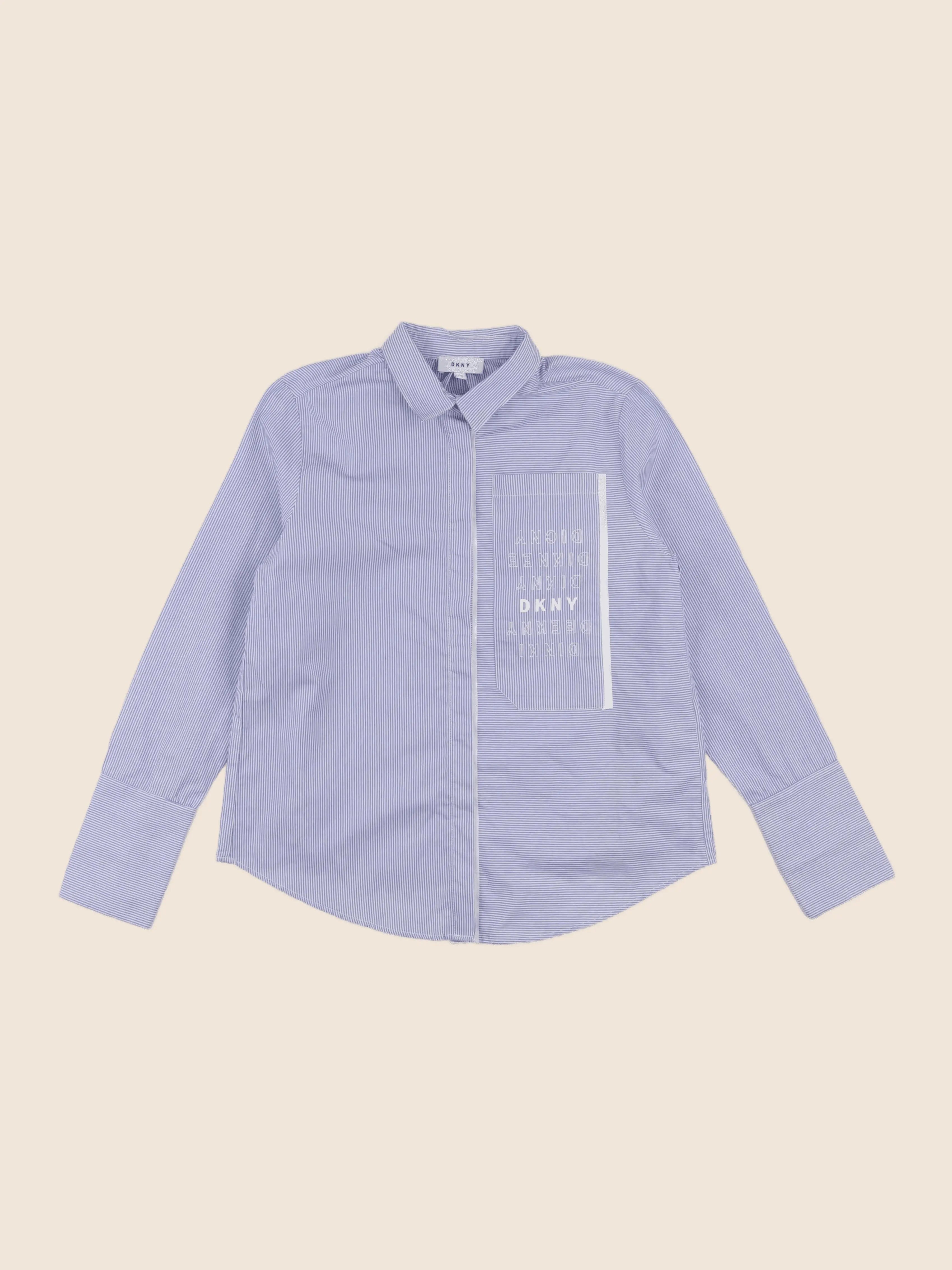 Dkny - chemise bleu - 10 ans