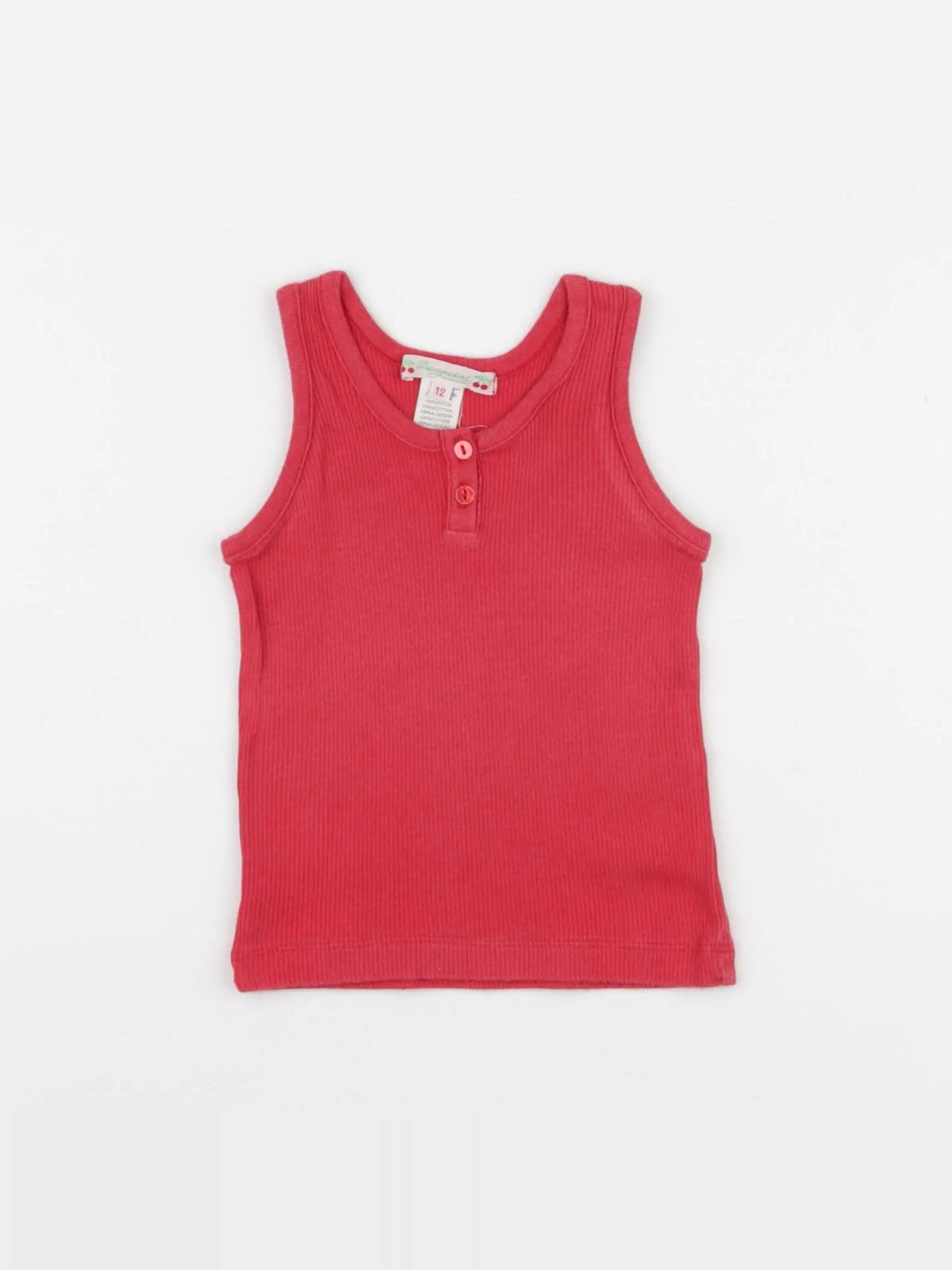 Bonpoint - débardeur rose - 12 mois