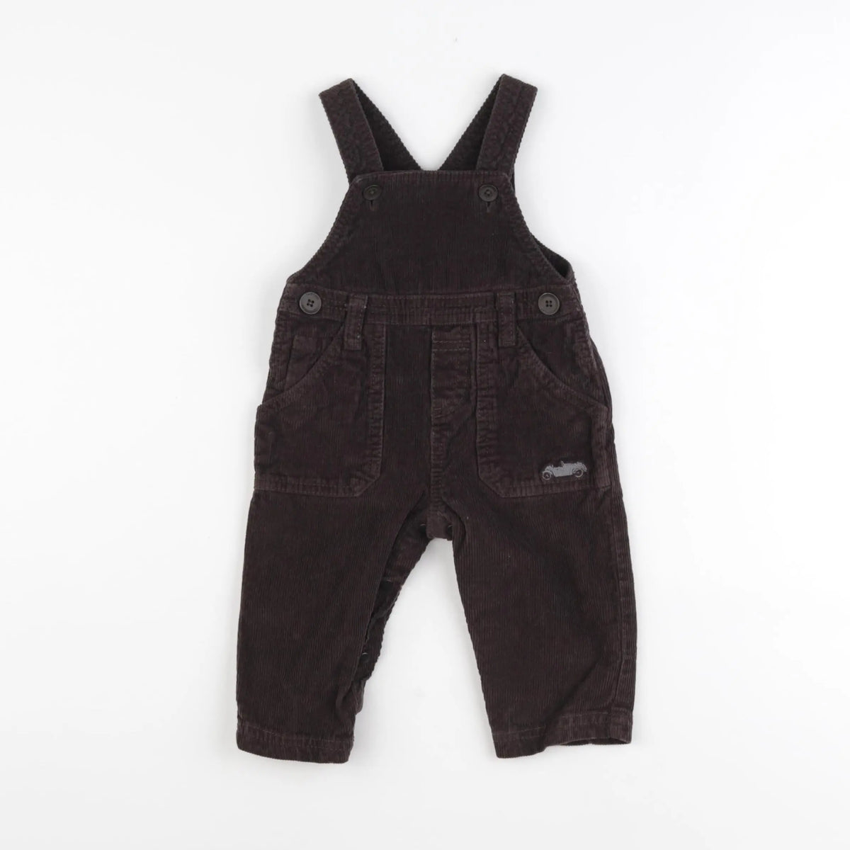 Tartine & Chocolat - salopette marron - 6 mois