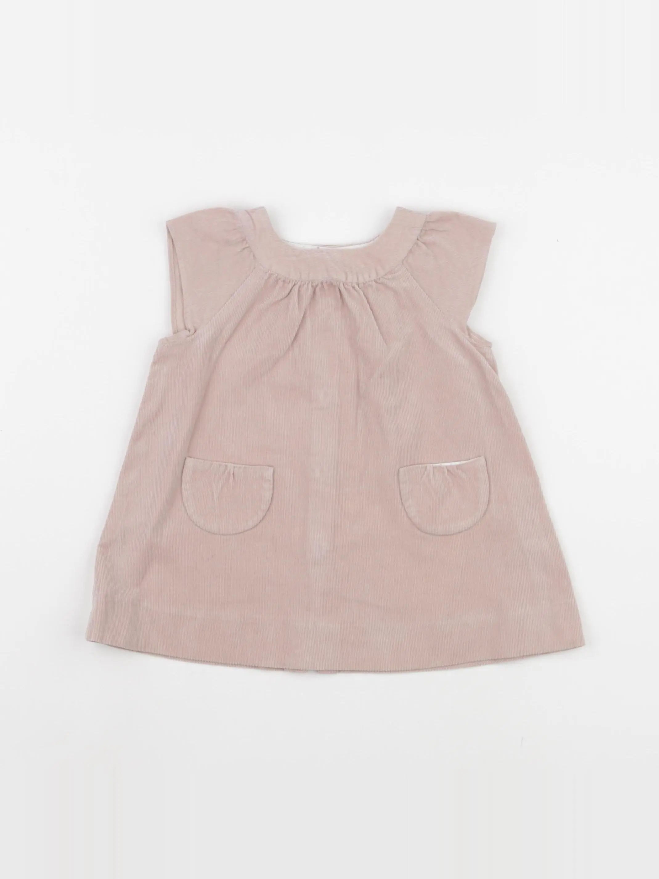 Bonpoint - robe beige - 12 mois