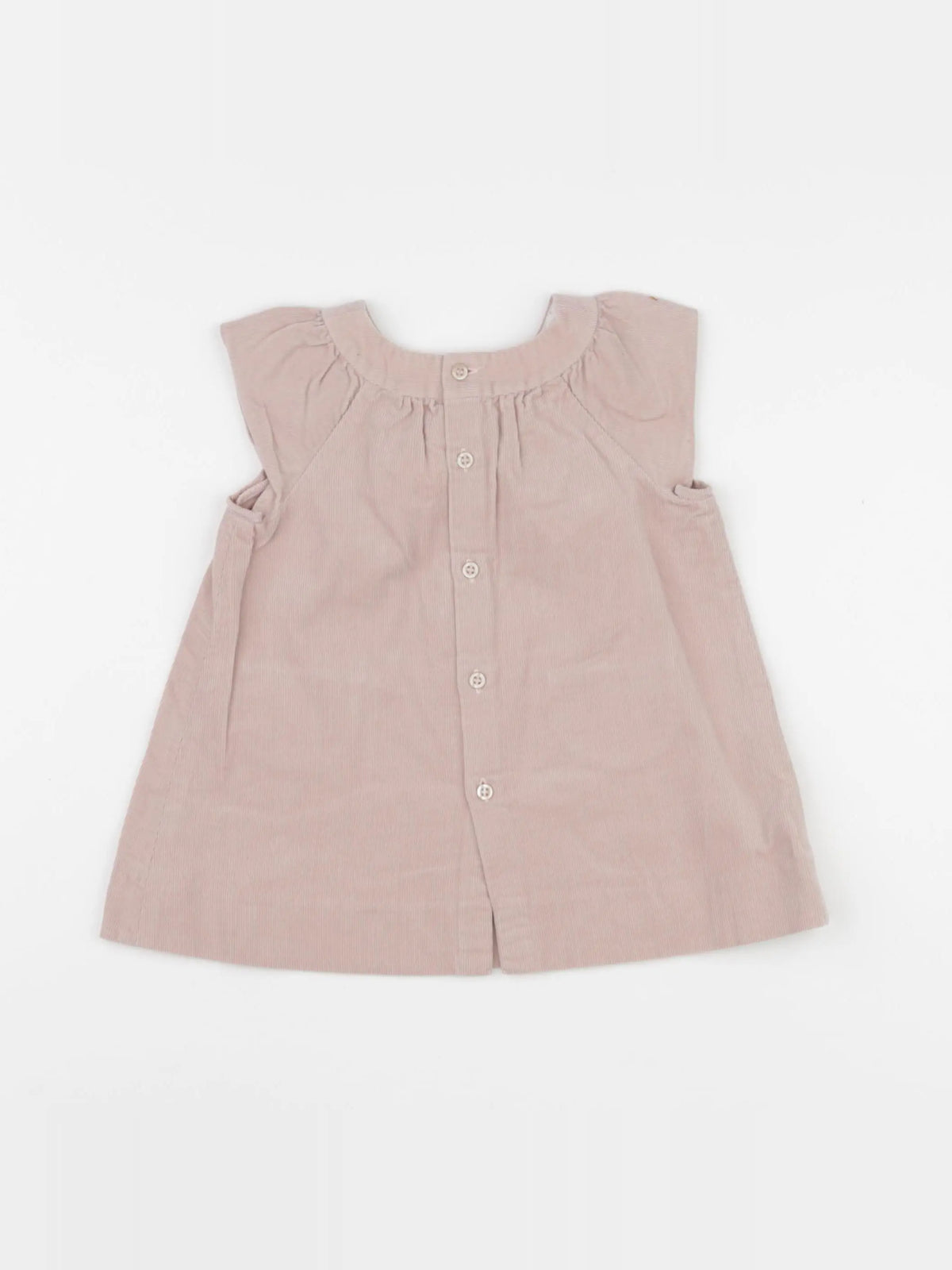 Bonpoint - robe beige - 12 mois