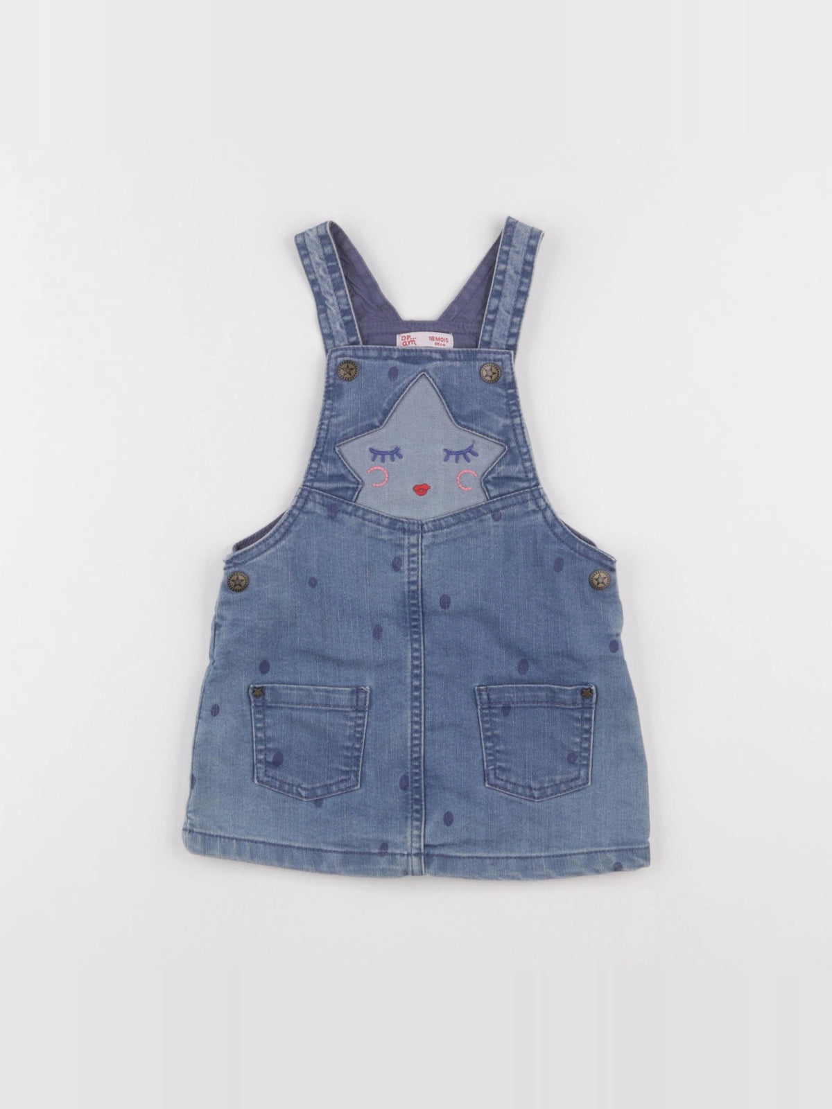 DPAM - robe bleu - 18 mois